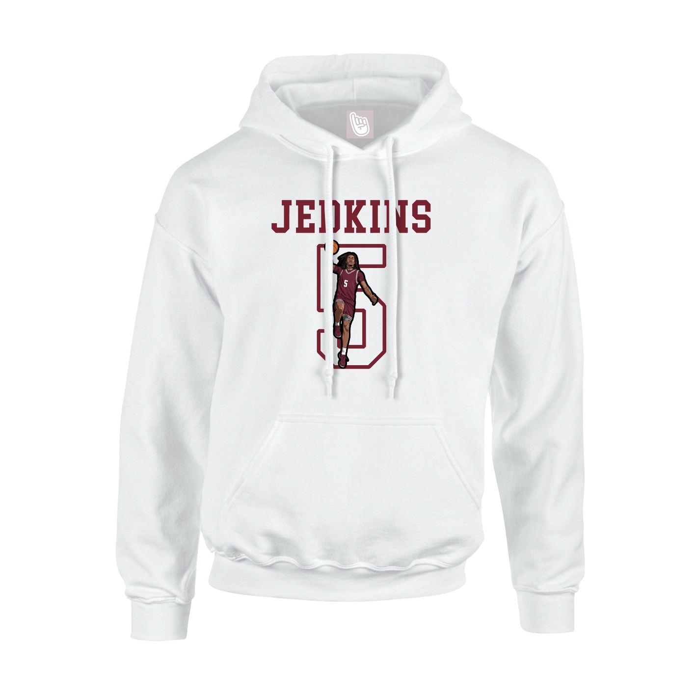 Hoodie — Shirsey in White