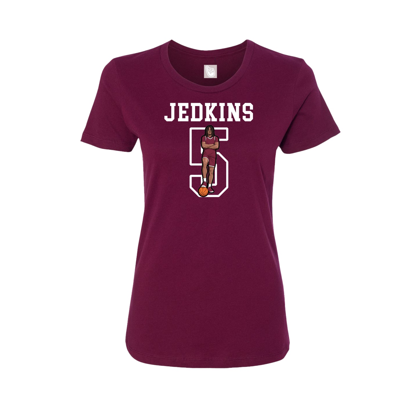 Womens Tee — Shirsey in Maroon