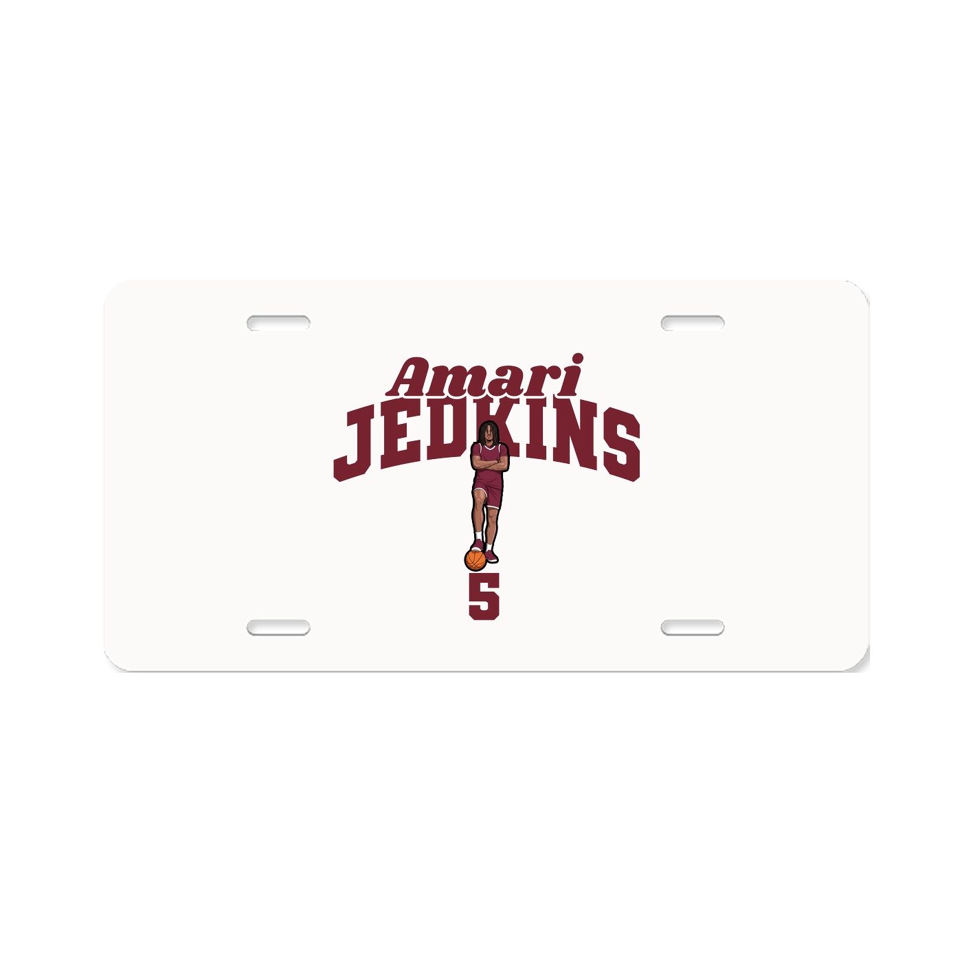 License Plate — Signature Arch in Classic