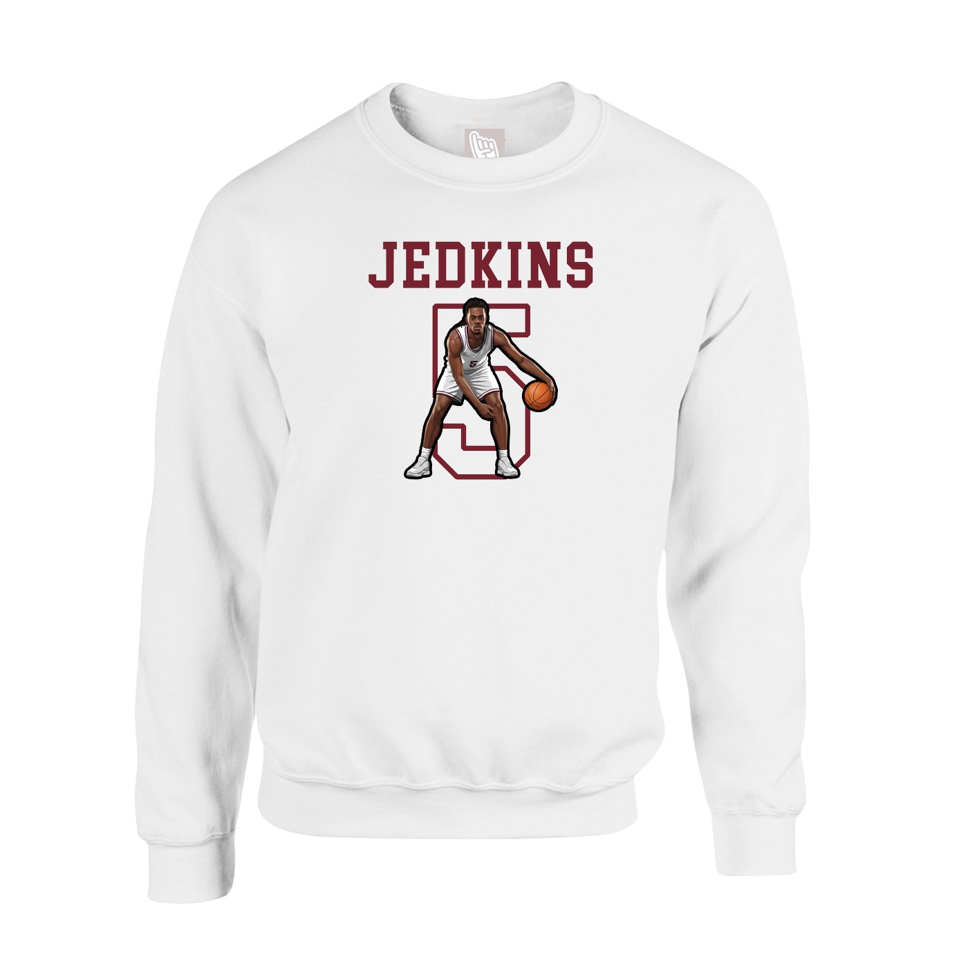 Fleece Crew — Shirsey in White