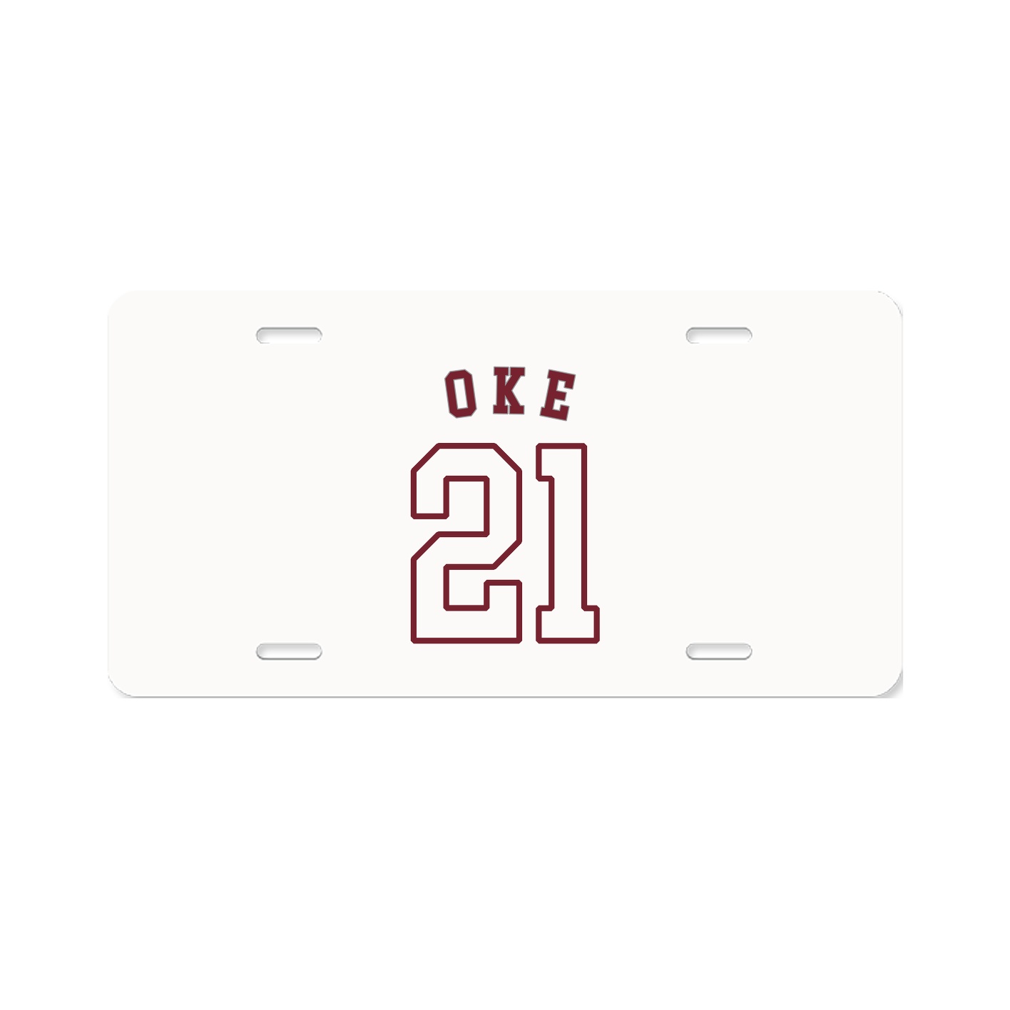 License Plate — Shirsey Arch in Classic