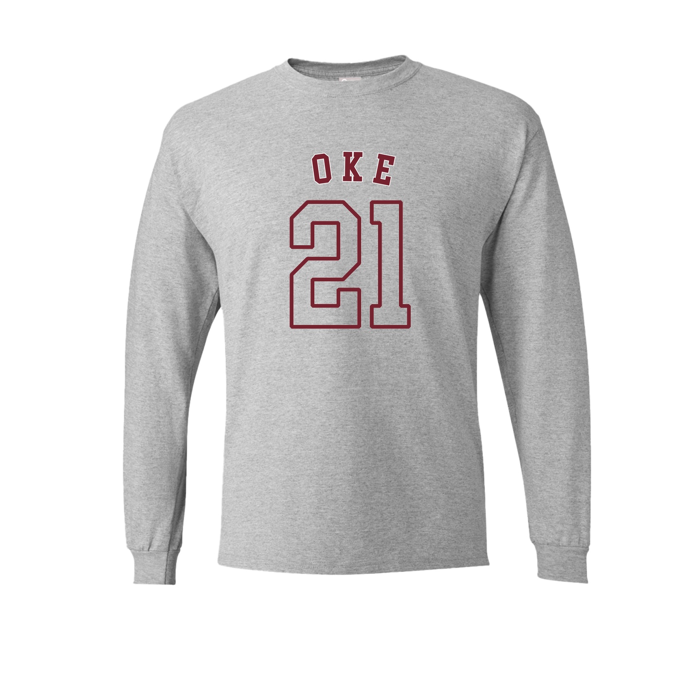 Long Sleeve Tee — Shirsey Arch in Grey