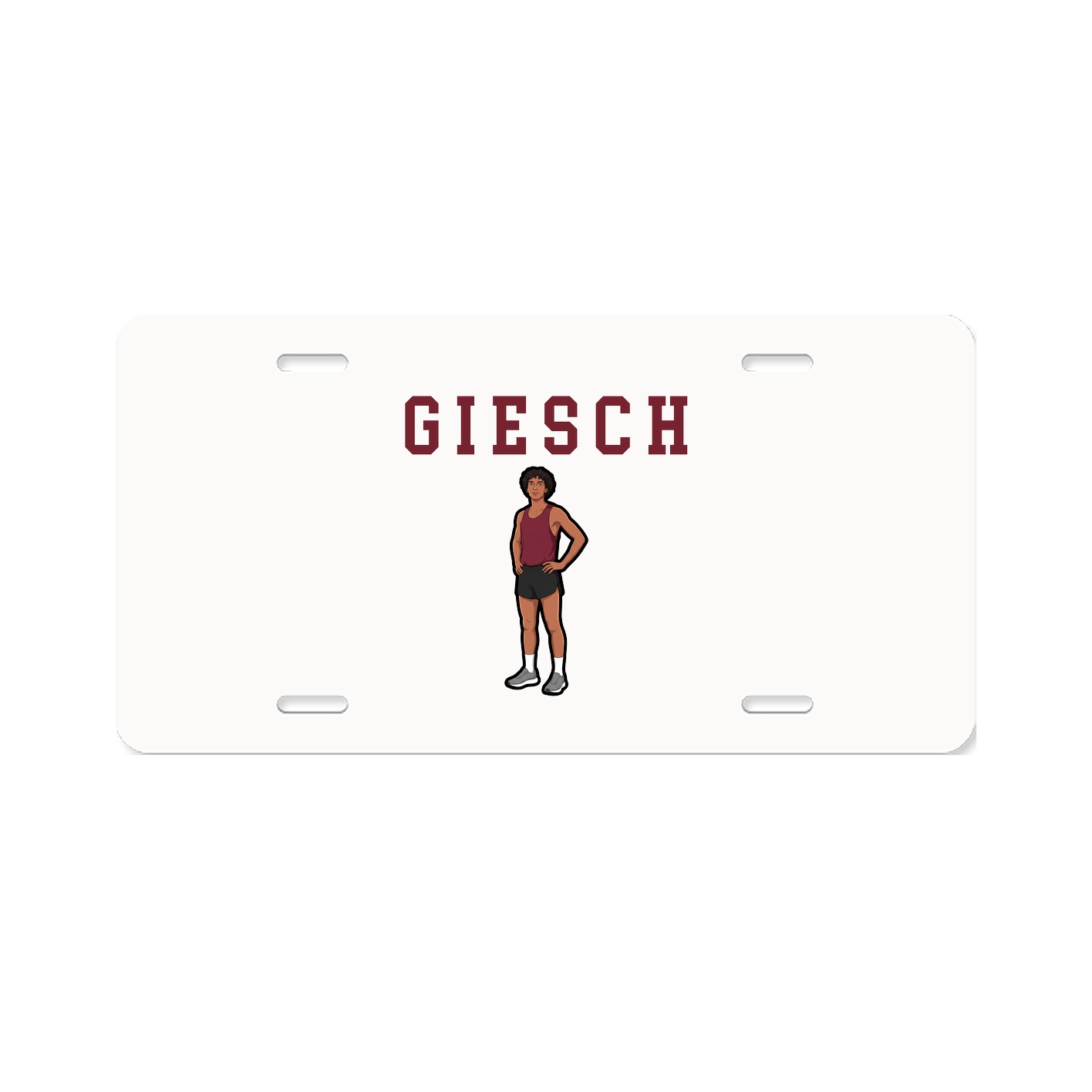 License Plate — Shirsey in Classic