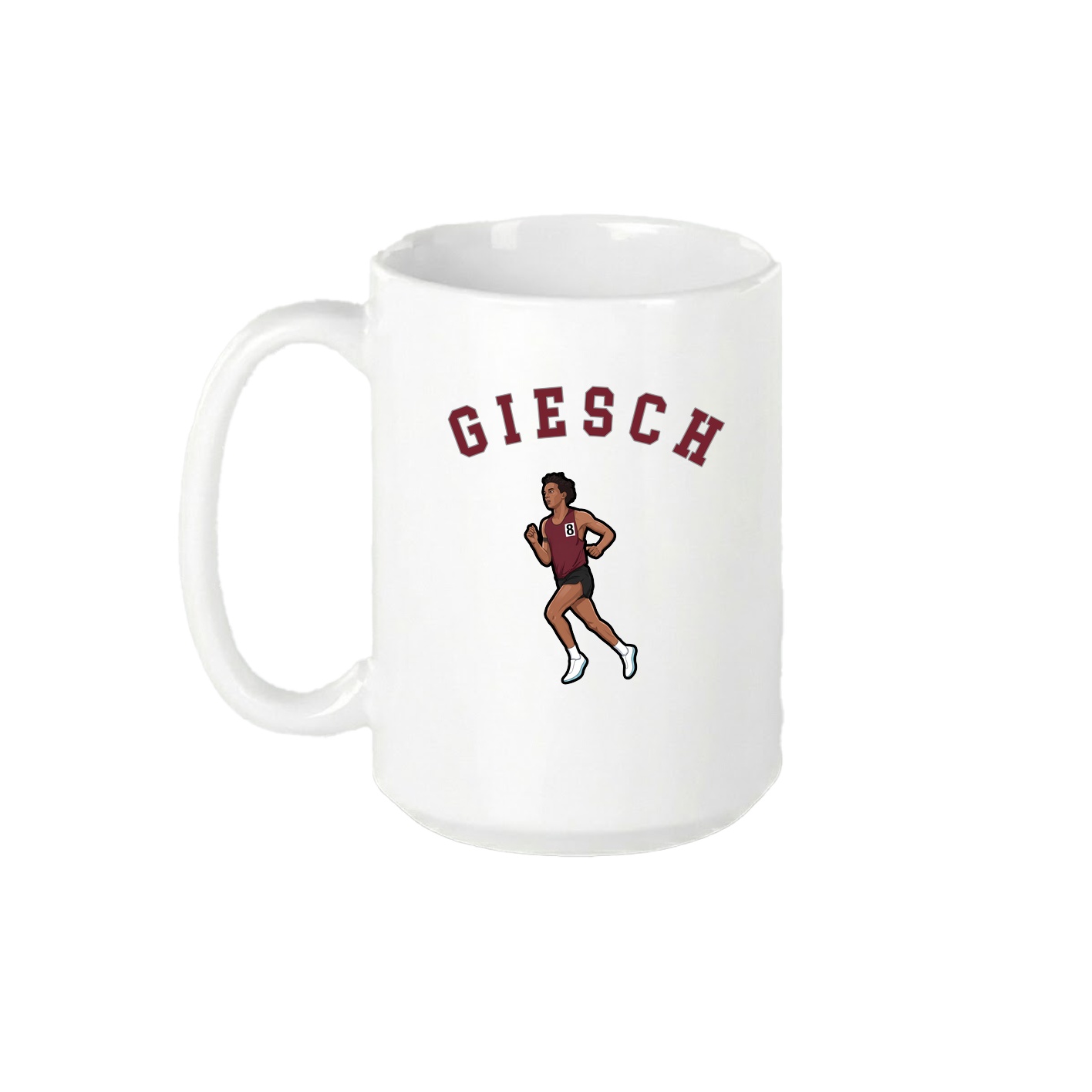 15oz Coffee Mug — Shirsey Arch in White