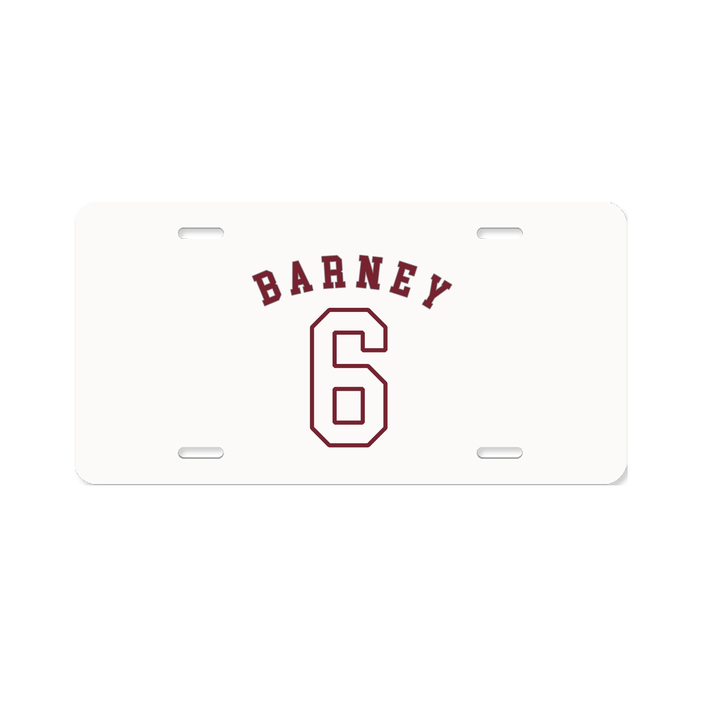 License Plate — Shirsey Arch in Classic