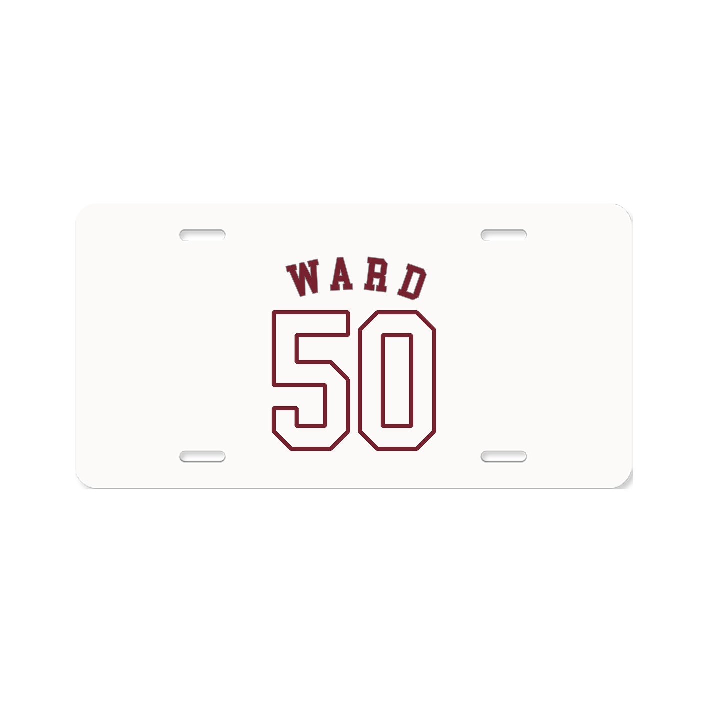 License Plate — Shirsey Arch in Classic