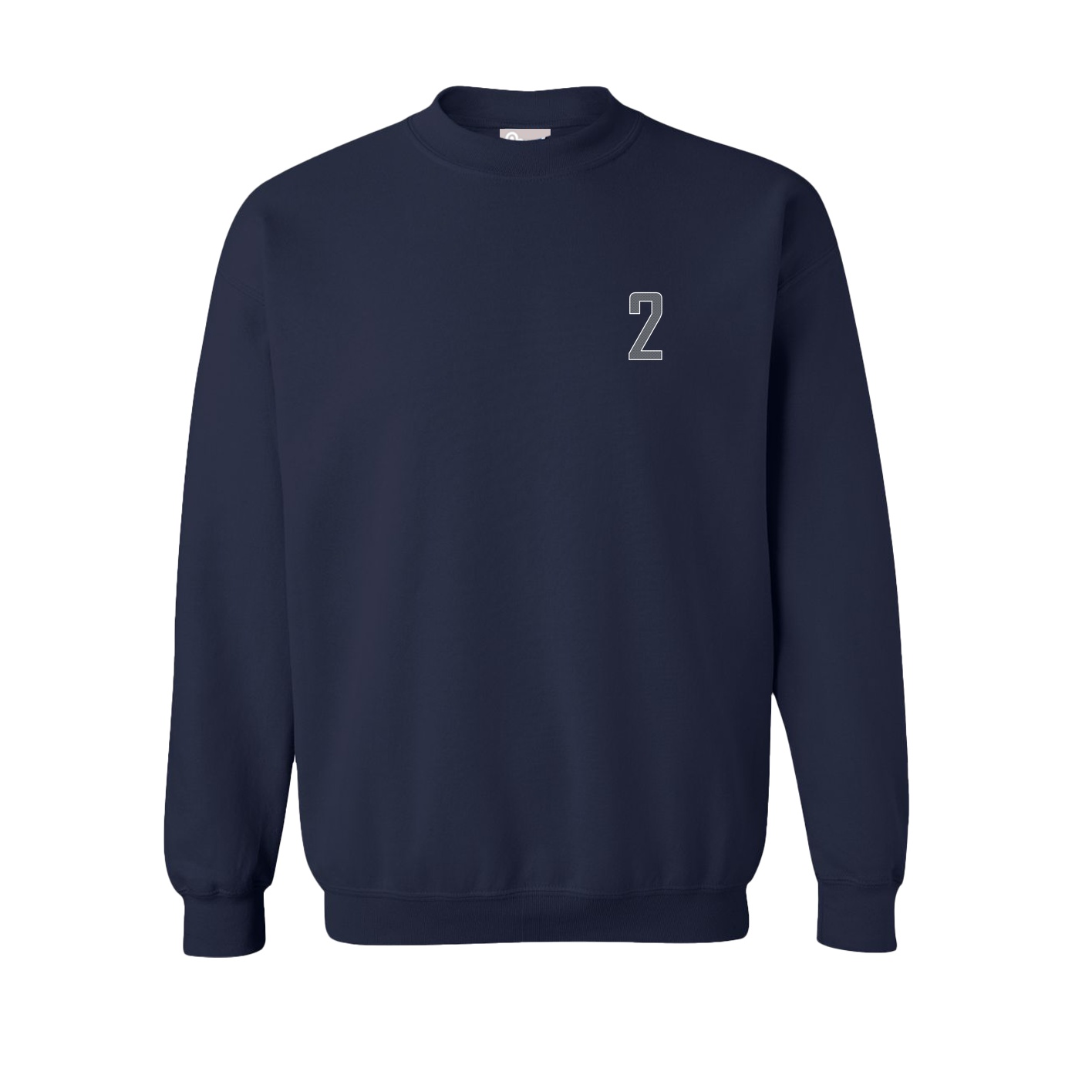 Fleece Crew — Front Shirsy in Navy