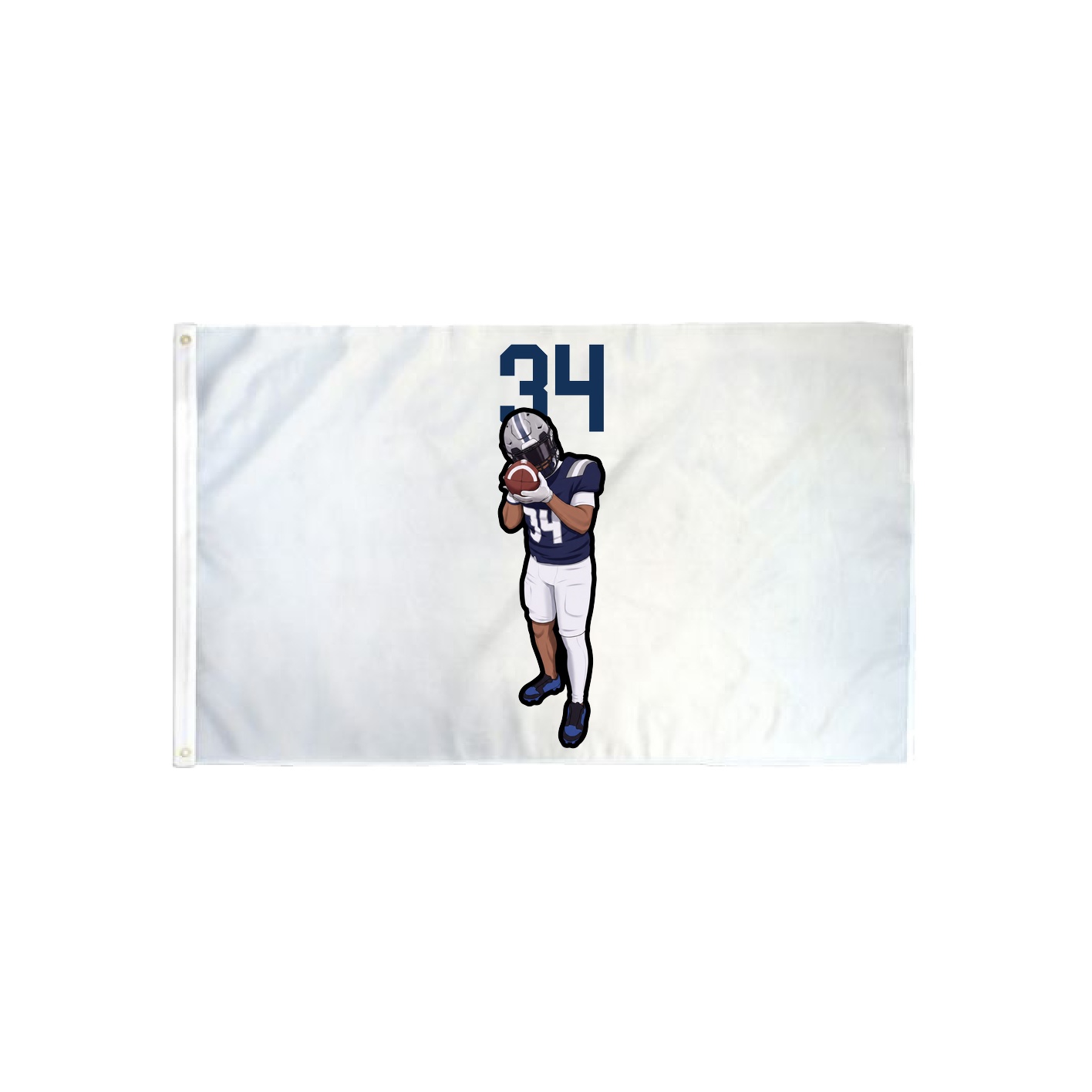 3x5 Flag — Number Top in Classic