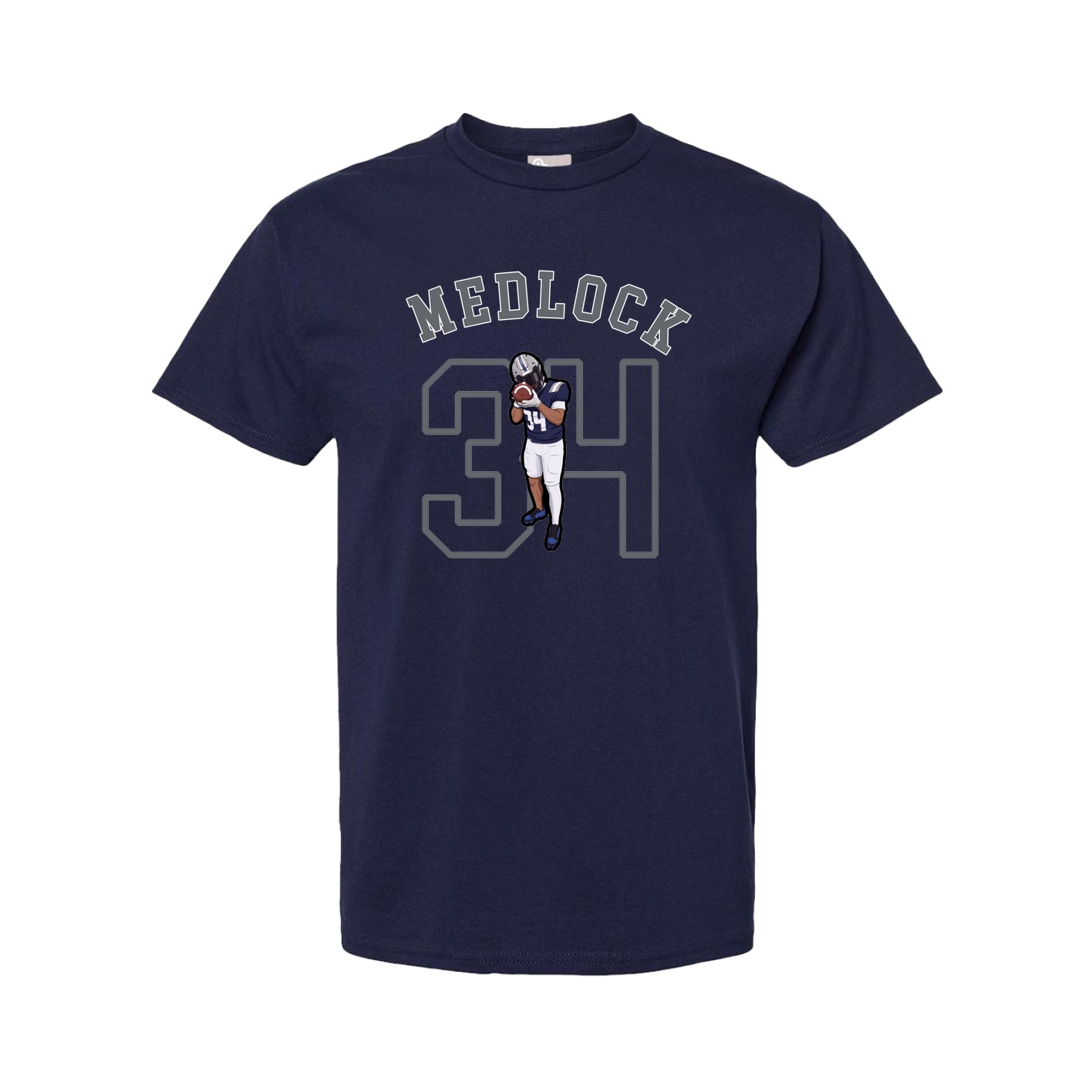 Youth Tee — Shirsey Arch in Navy
