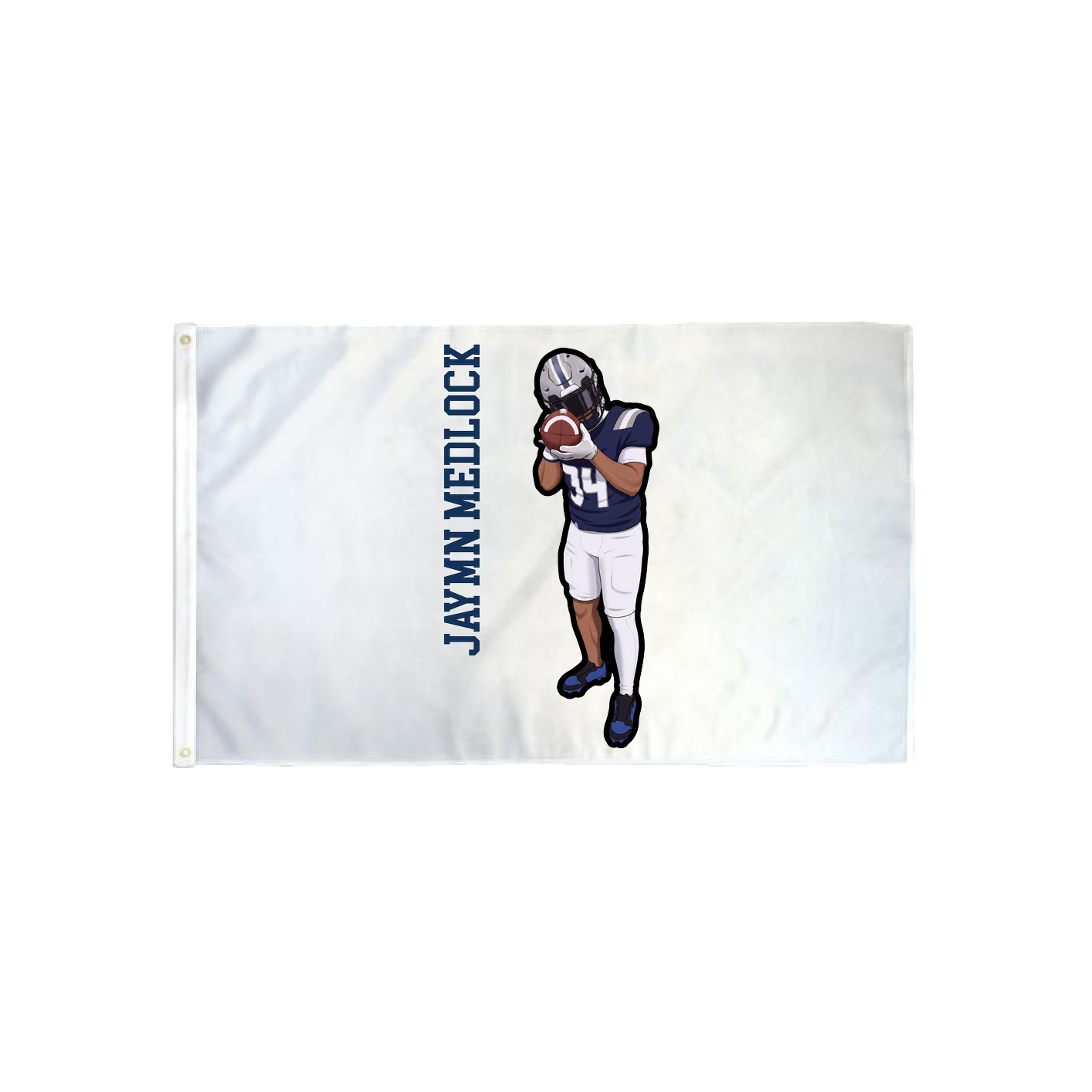 3x5 Flag — Name Vertical in Classic
