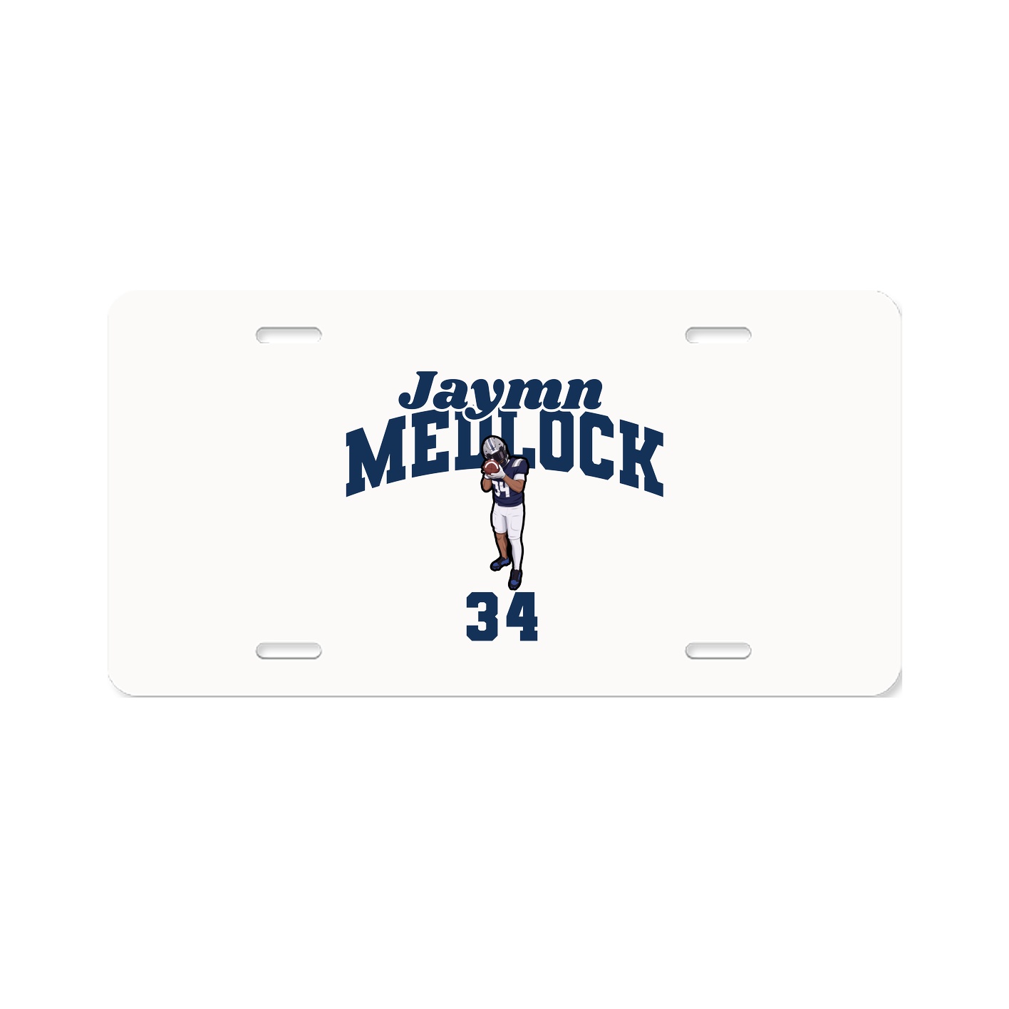 License Plate — Signature Arch in Classic