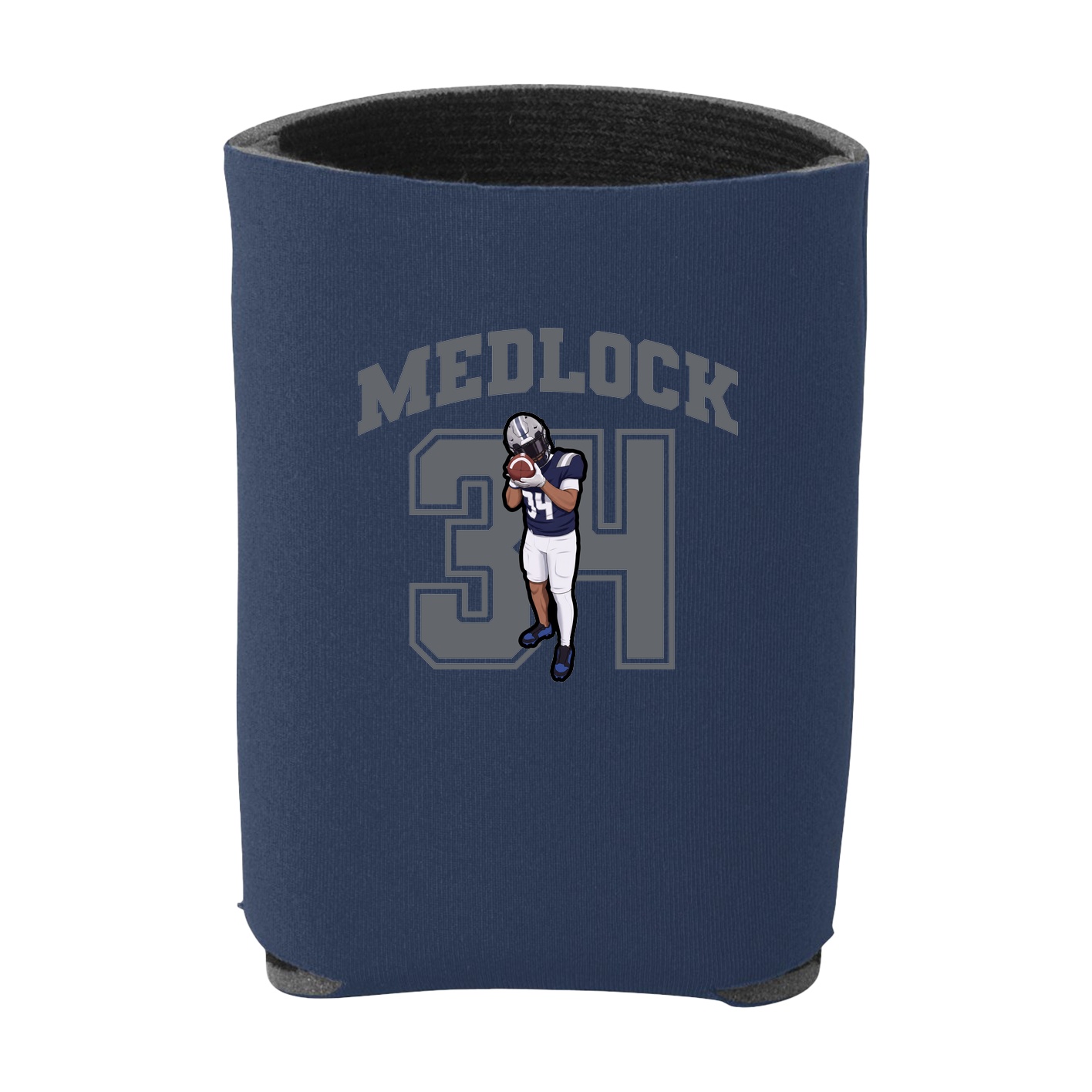Can Holder — Number in Navy