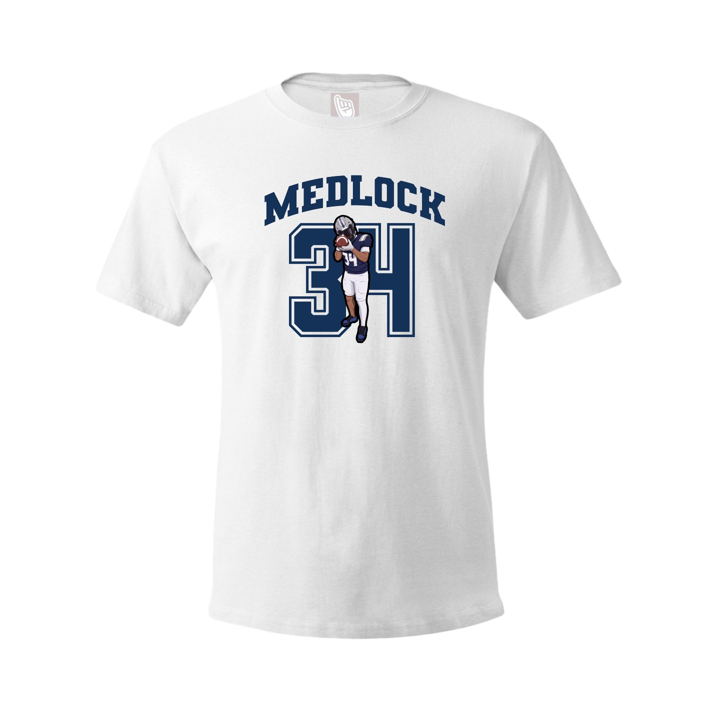 Tee — Number in White