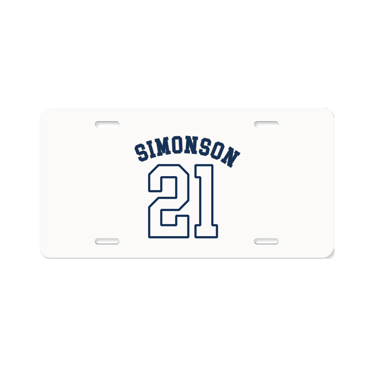 License Plate — Shirsey Arch in Classic