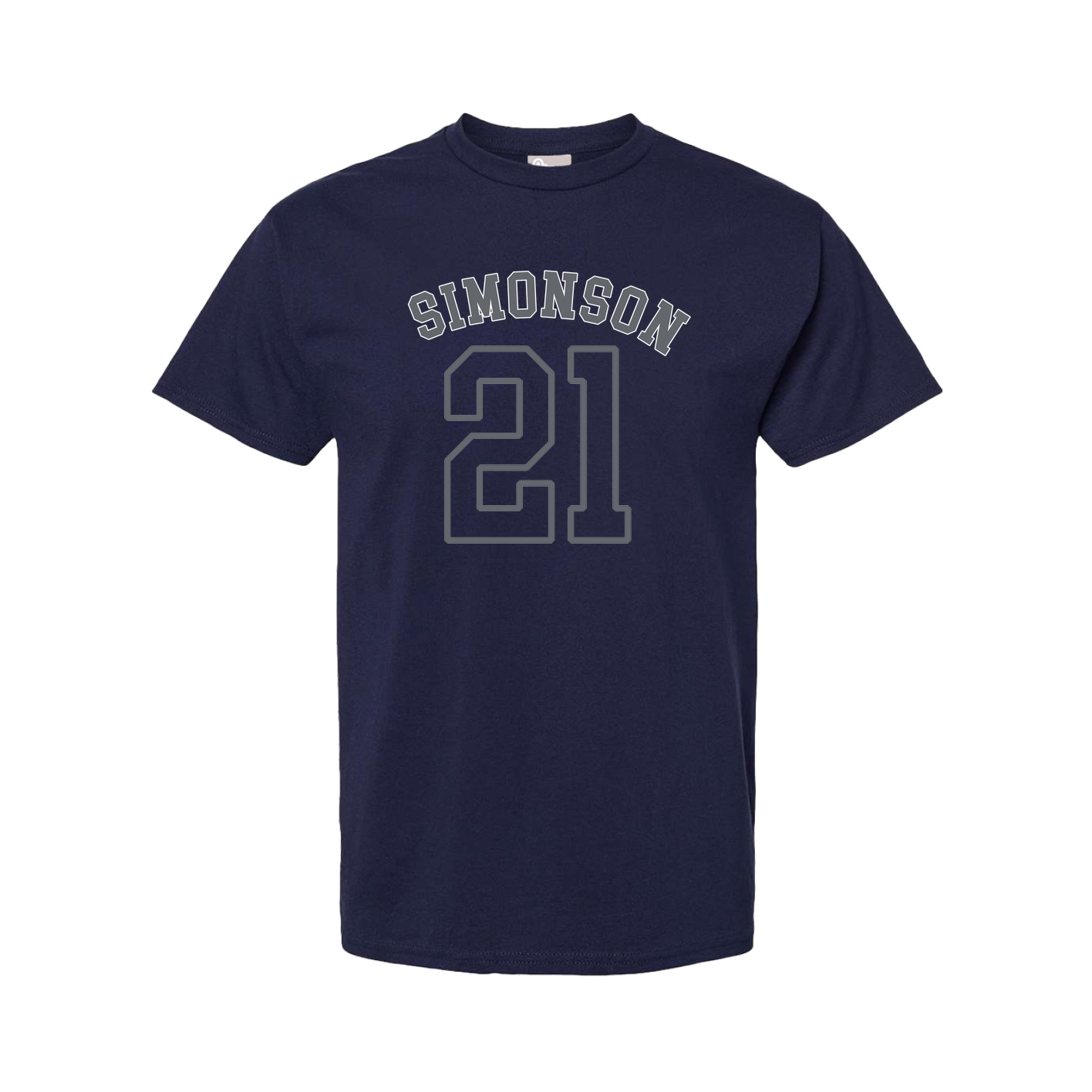 Youth Tee — Shirsey Arch in Navy