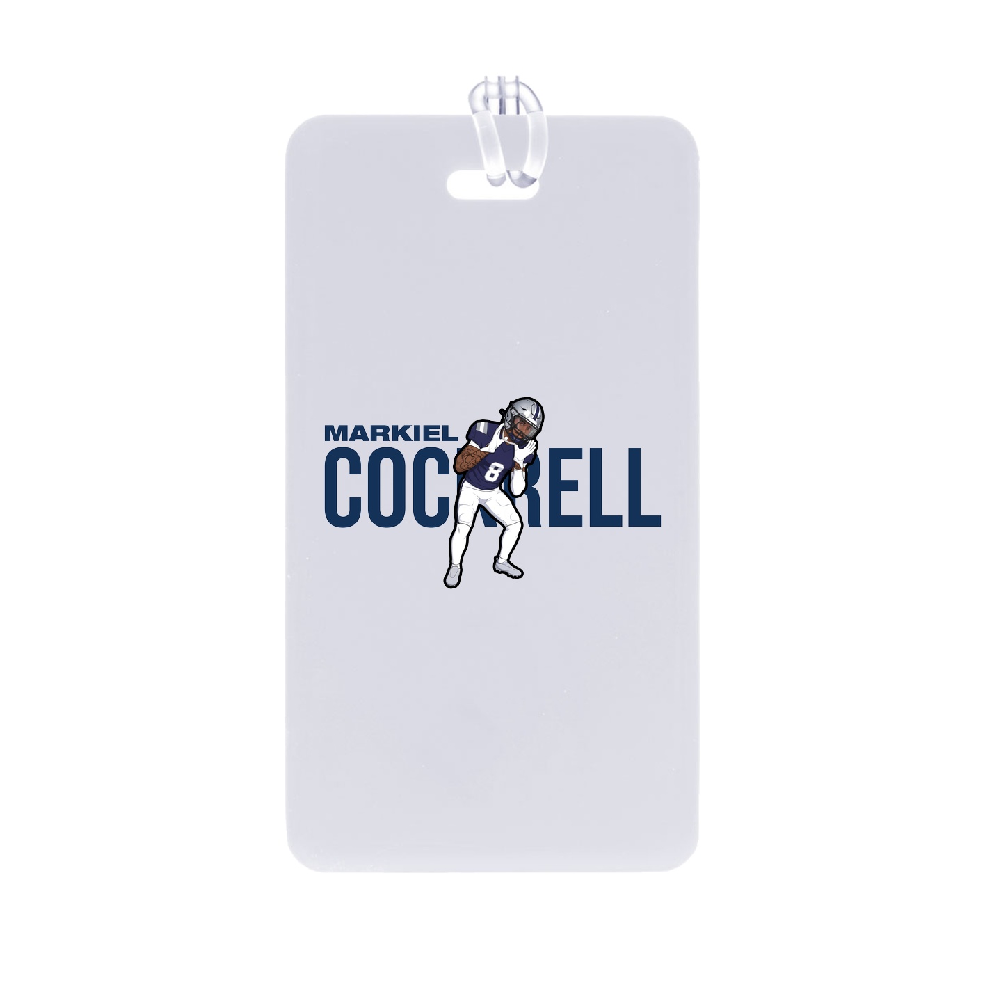 Bag Tag — Player Name in Classic