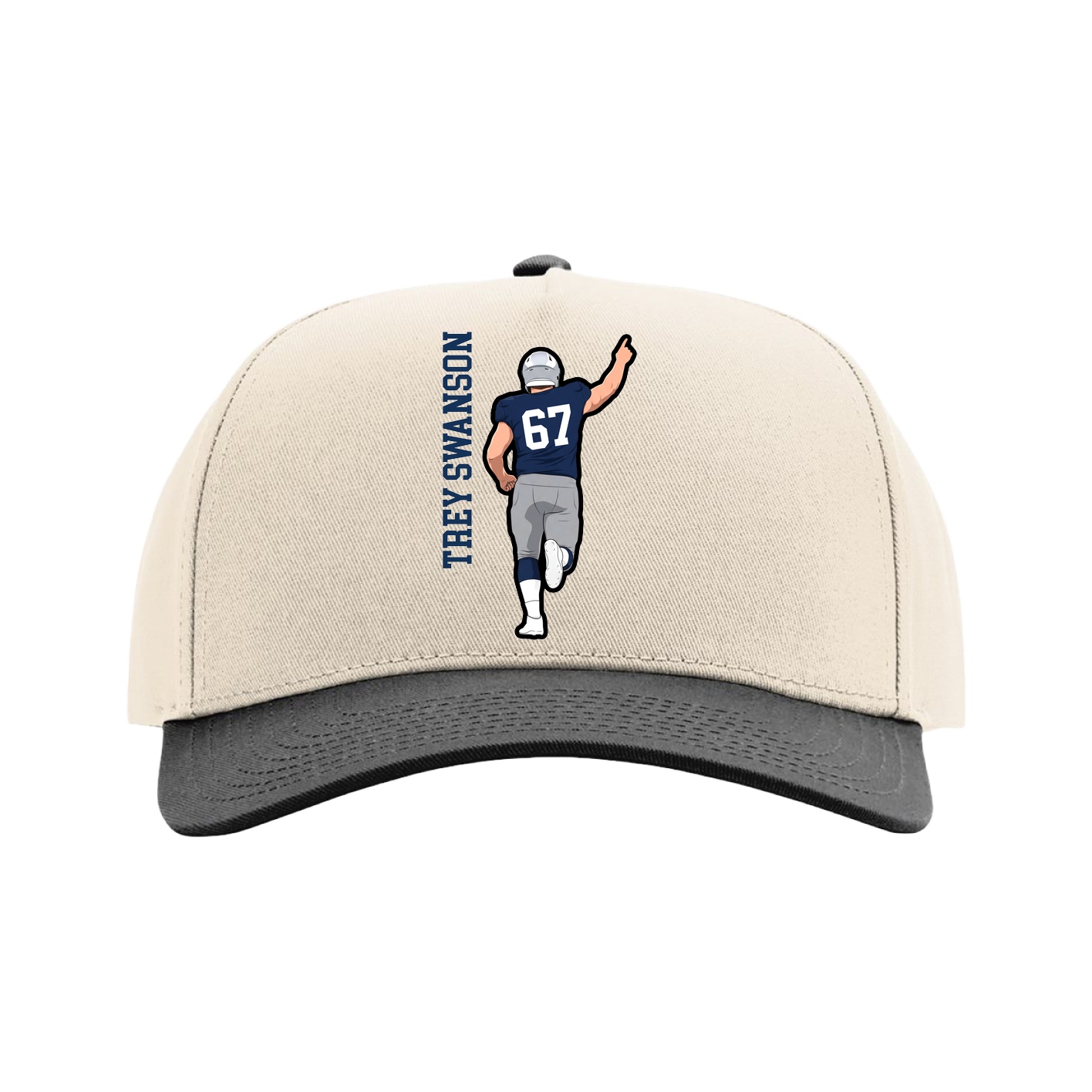 Full Fabric Five-Panel Champ Cap