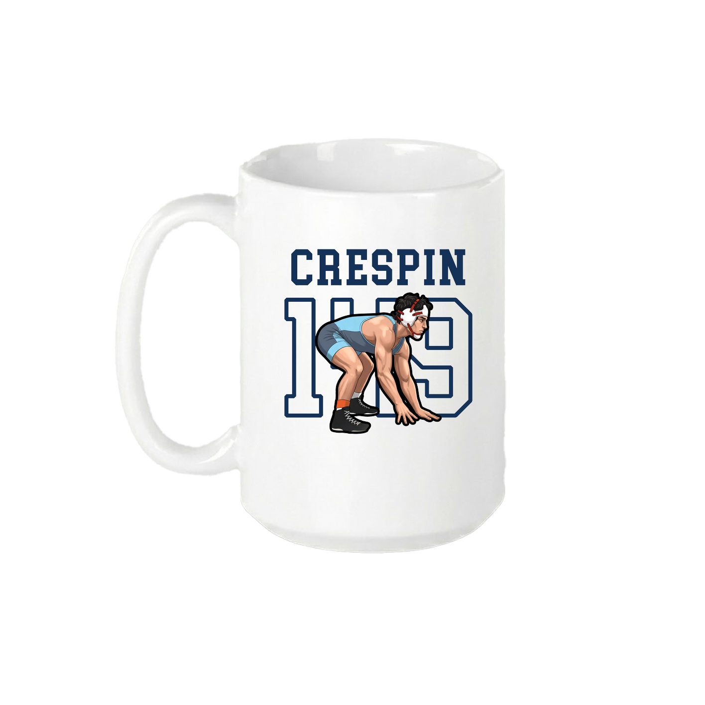 15oz Coffee Mug — Shirsey in White