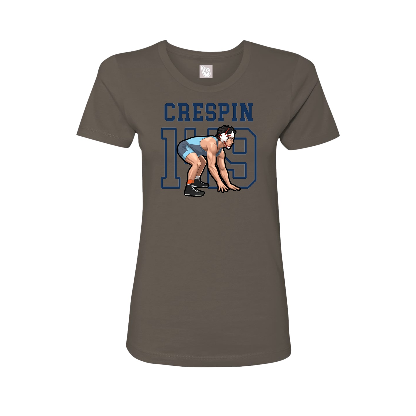 Fitted Women's Tee — Shirsey in Grey