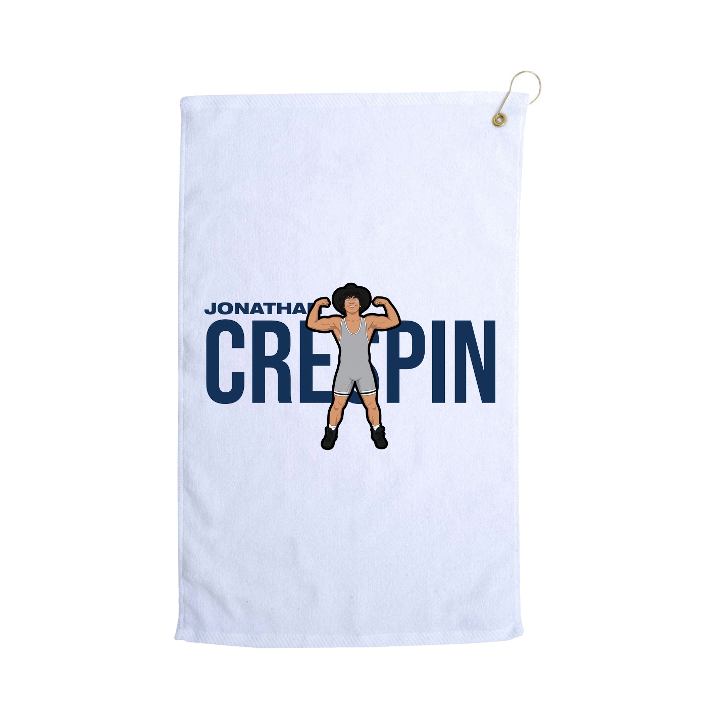 Golf Towel — Player Name in White