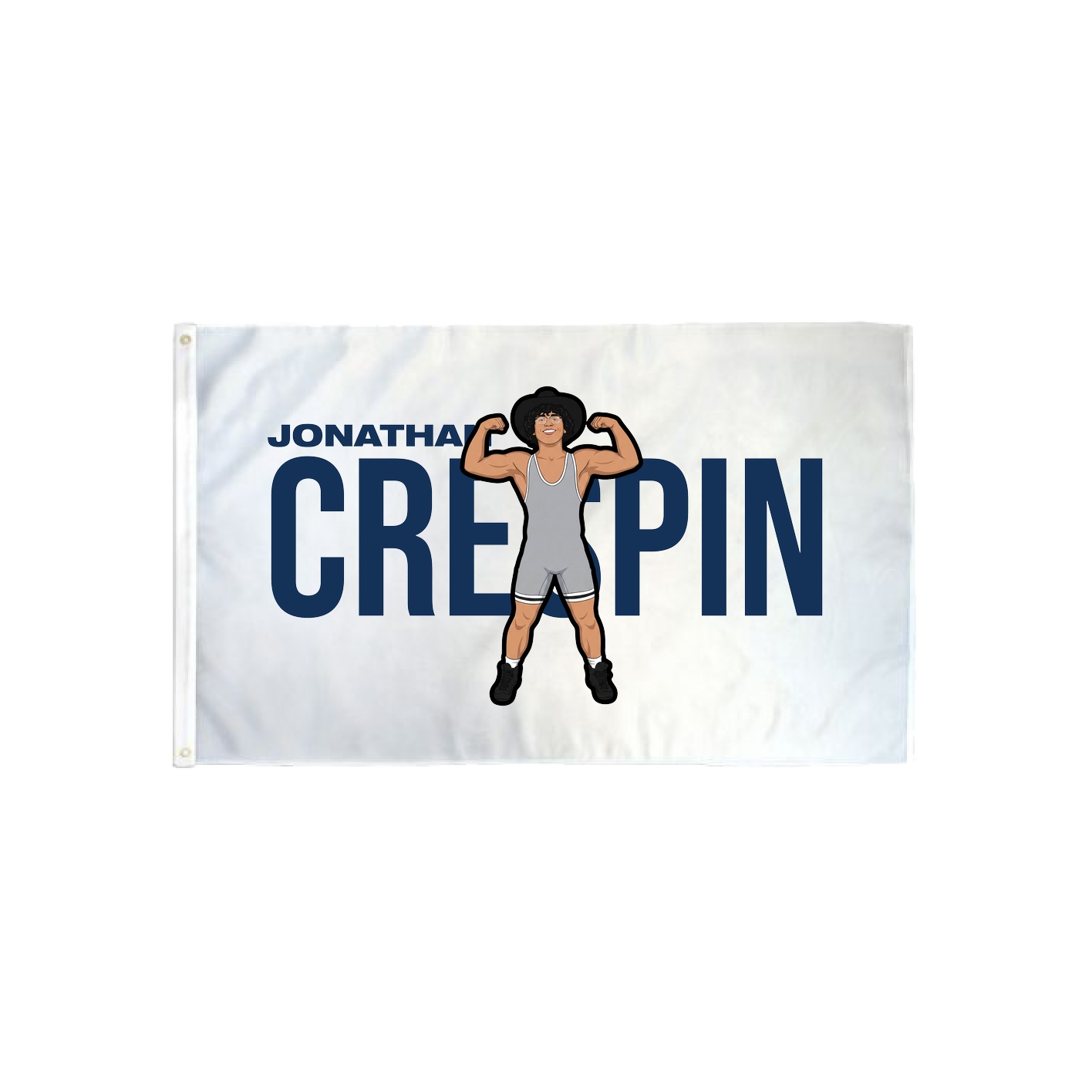3x5 Flag — Player Name in Classic