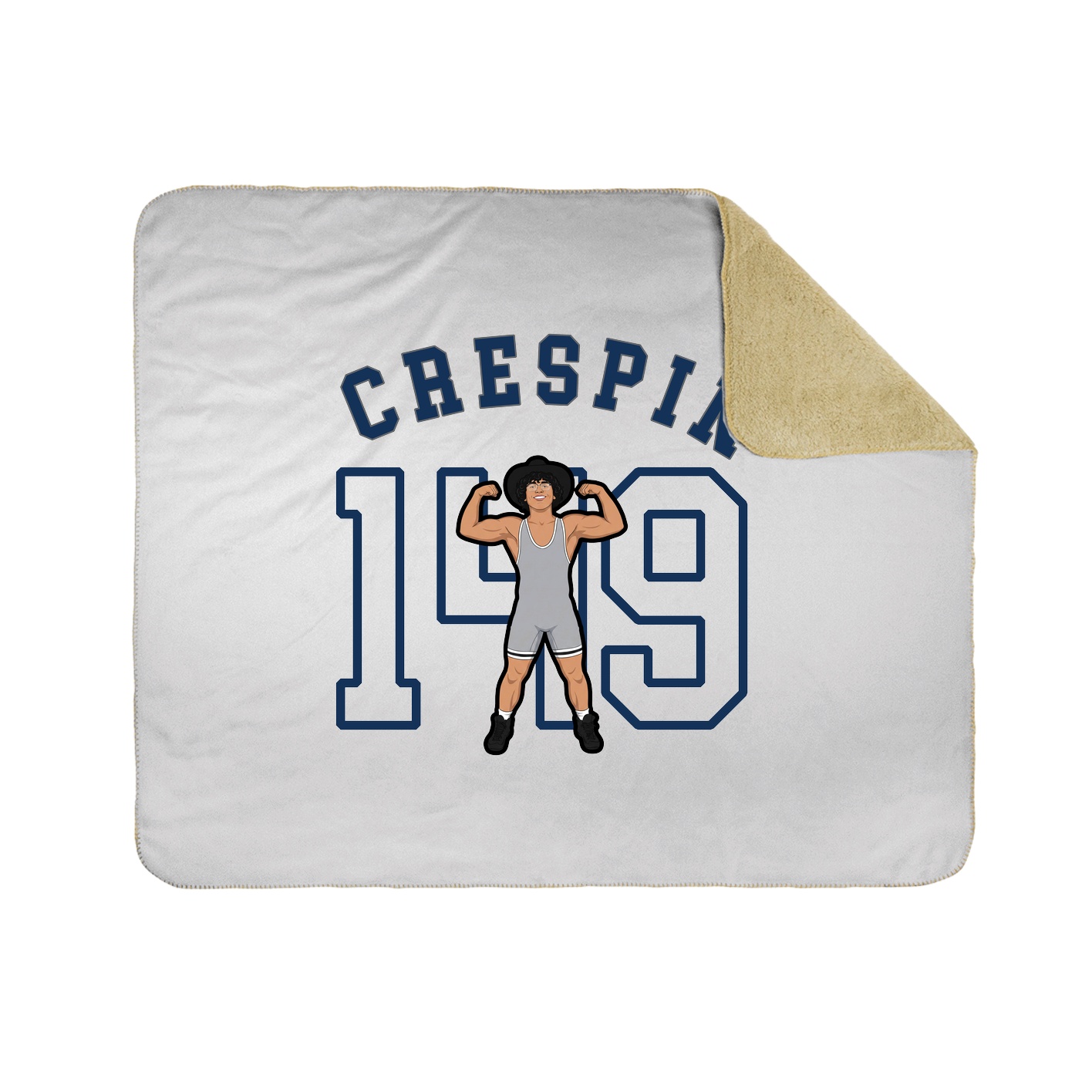 Throw Blanket — Shirsey Arch in White