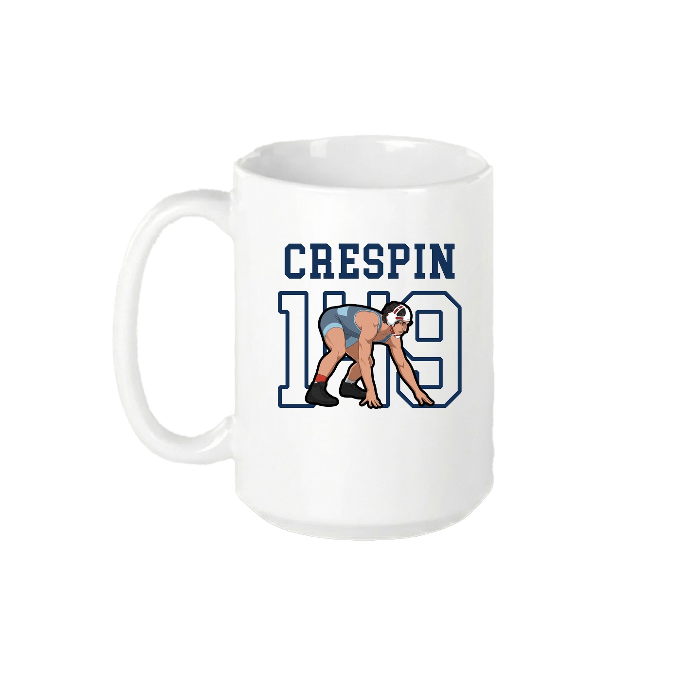 15oz Coffee Mug — Shirsey in White