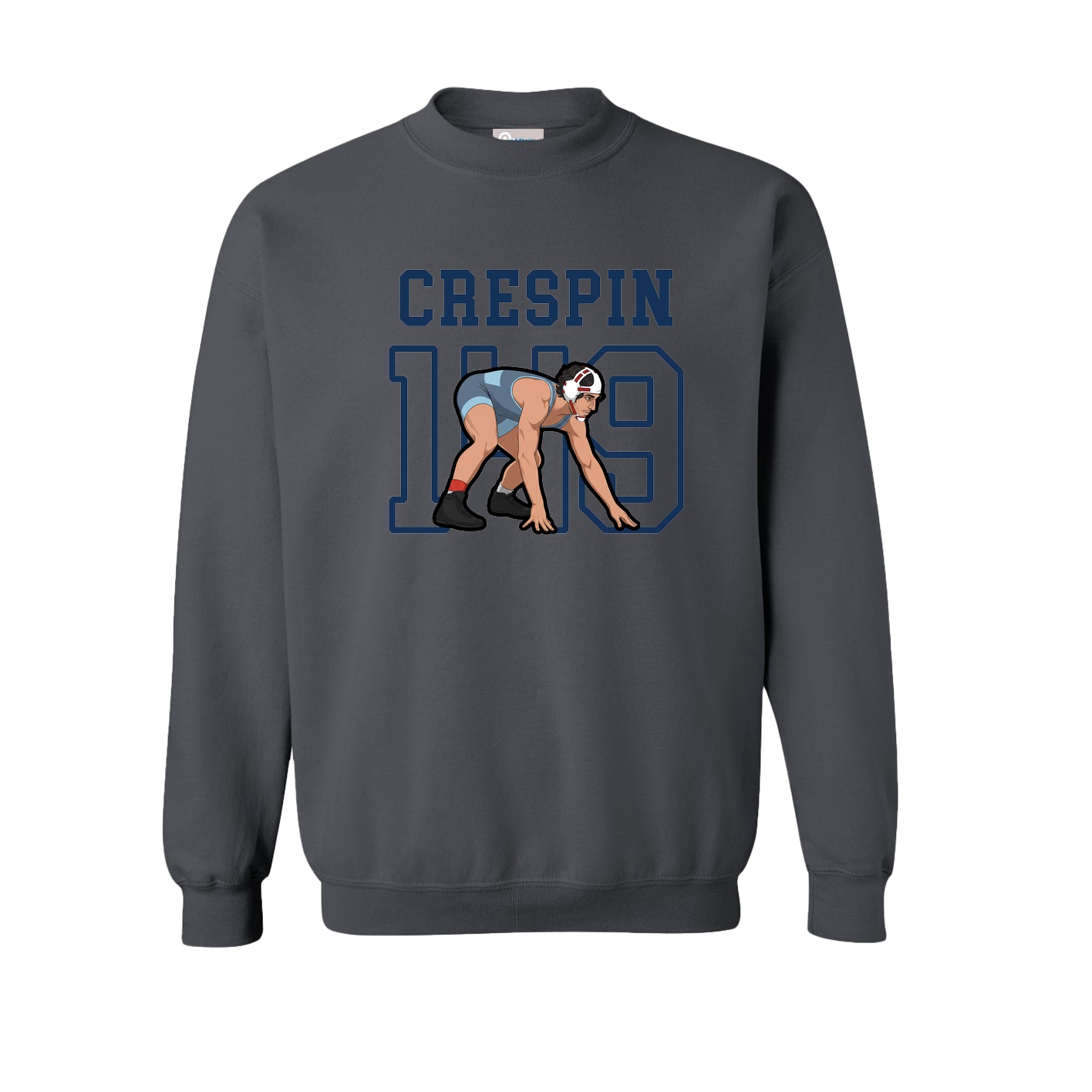 Fleece Crew — Shirsey in Grey