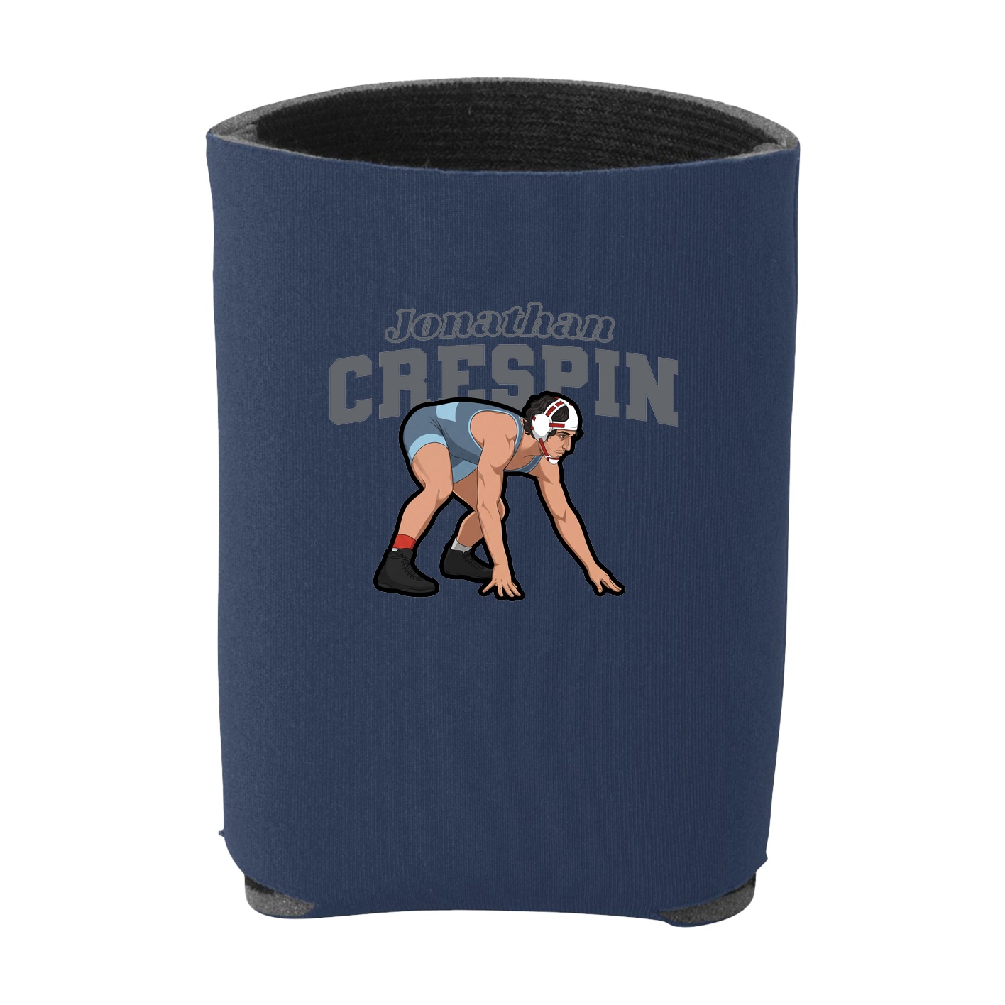 Can Holder — Name Arch in Navy