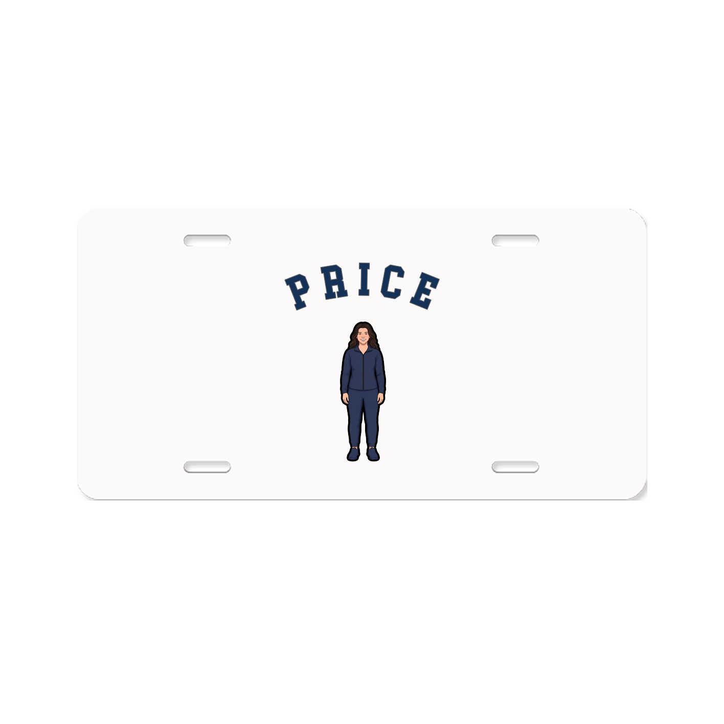 License Plate — Shirsey Arch in Classic