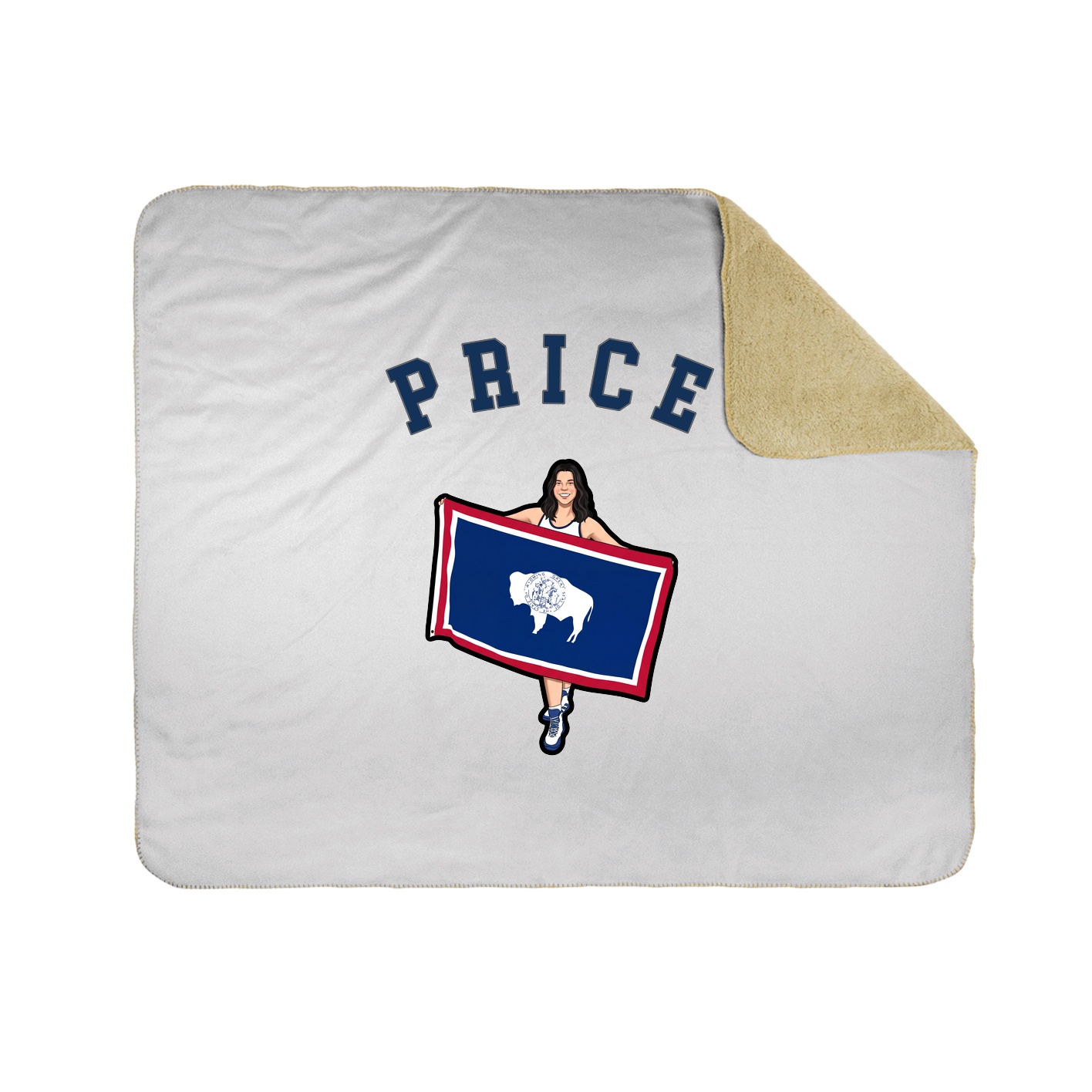 Throw Blanket — Shirsey Arch in White