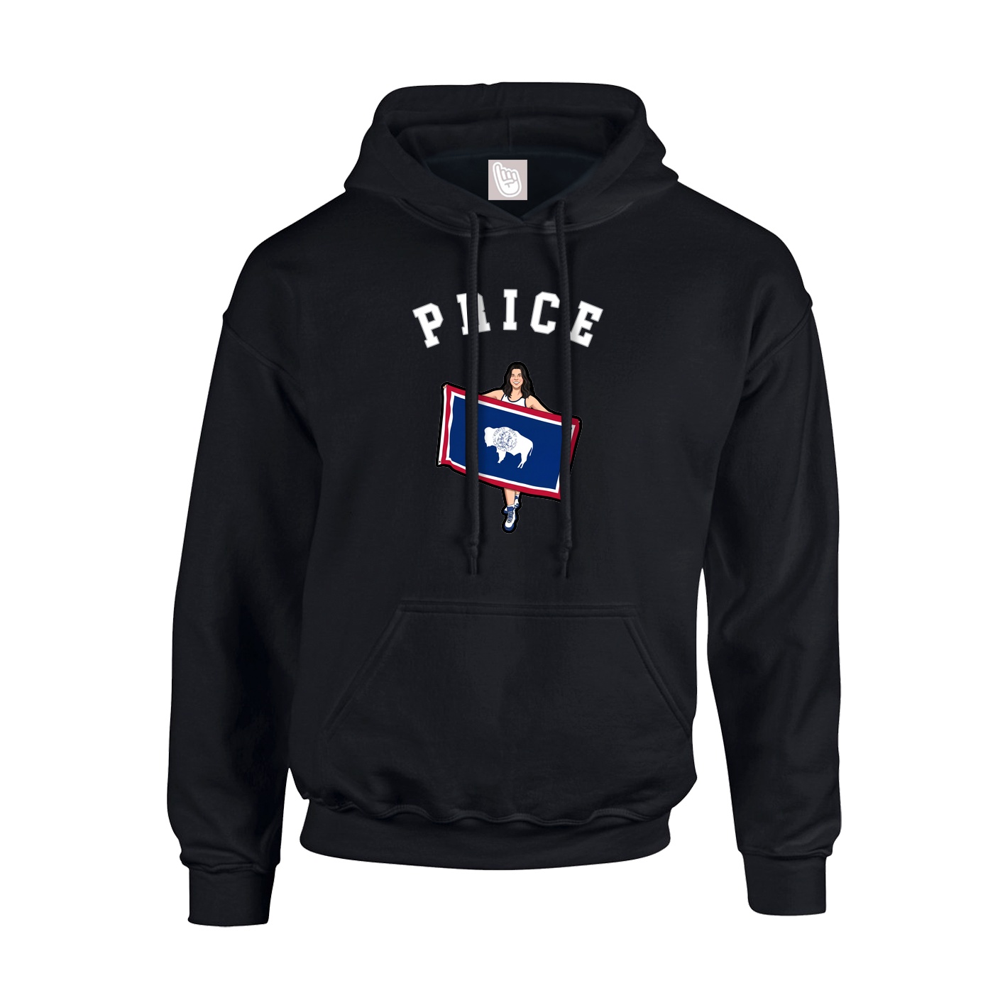 Hoodie — Shirsey Arch in Black