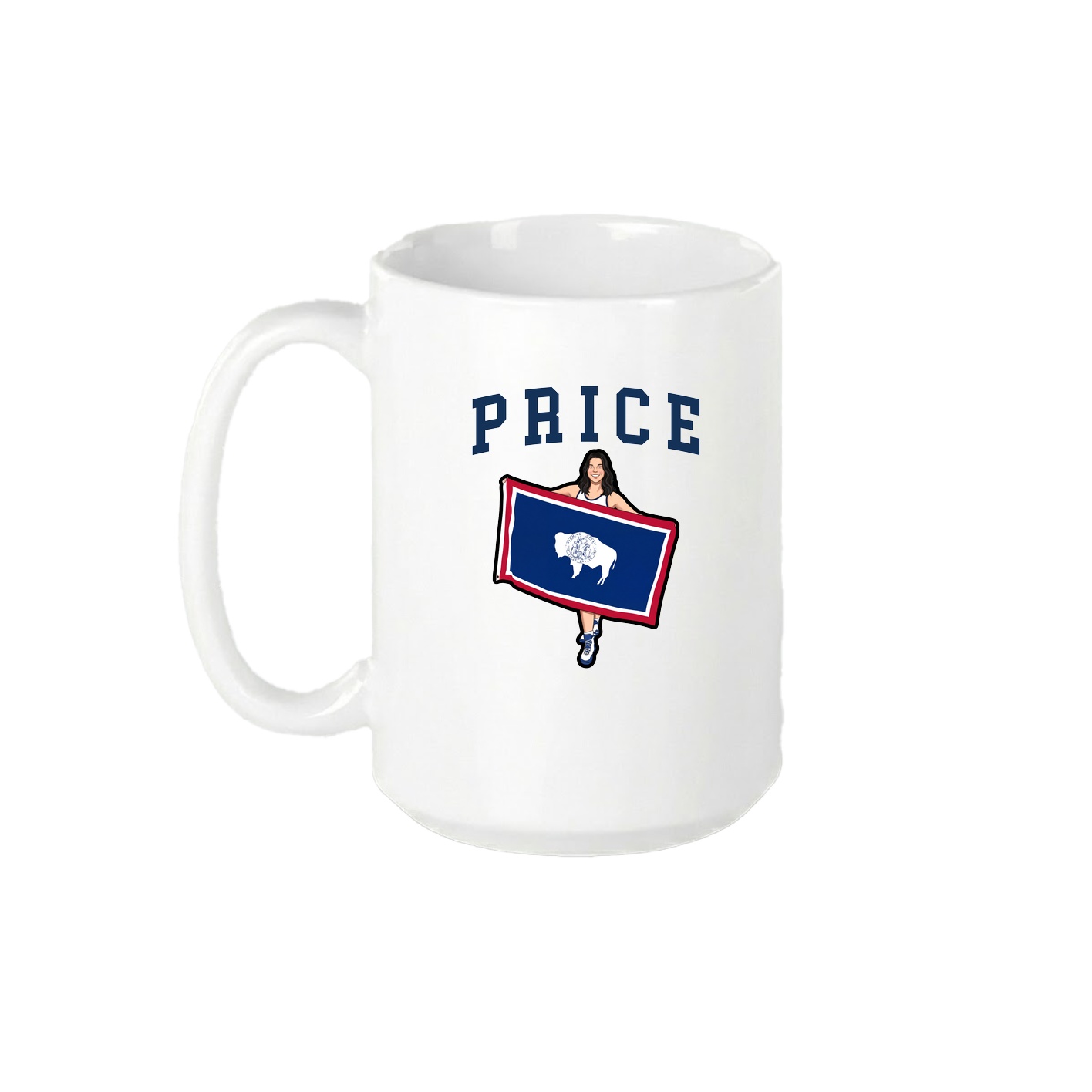 15oz Coffee Mug — Shirsey in White