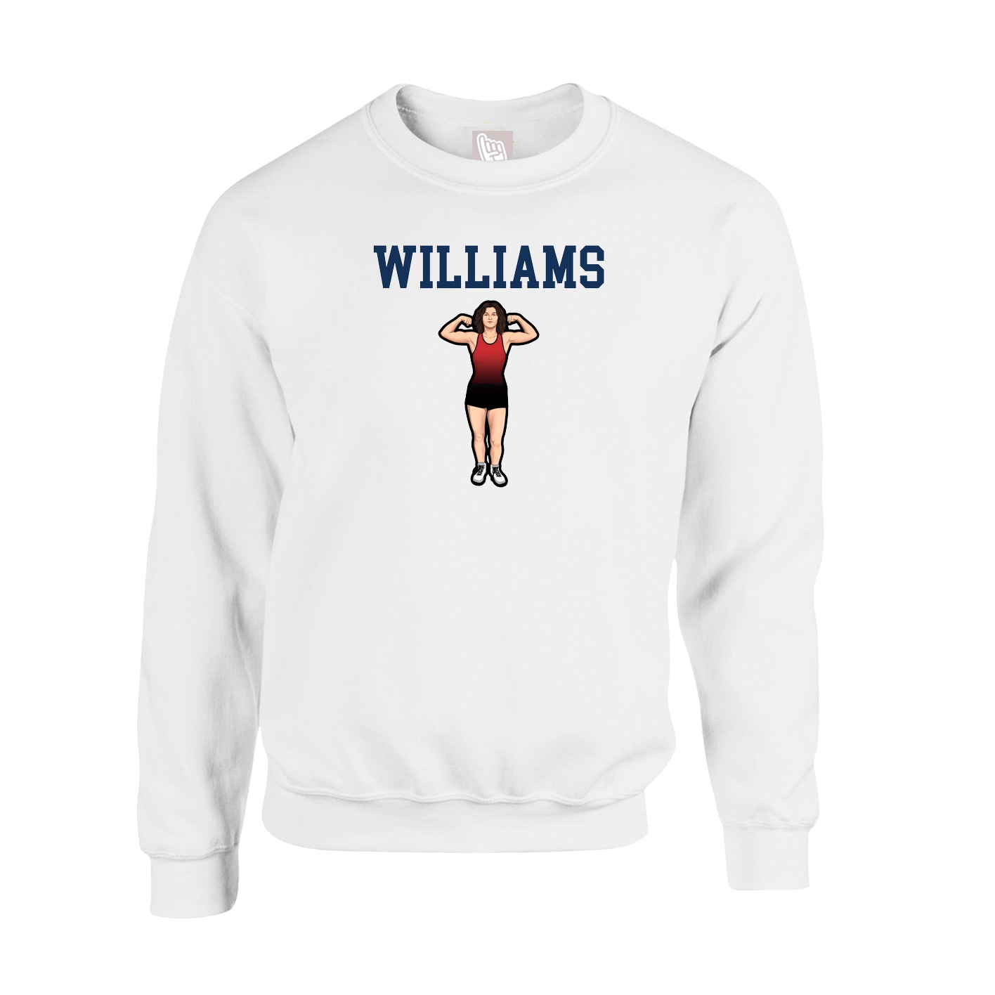 Fleece Crew — Shirsey in White
