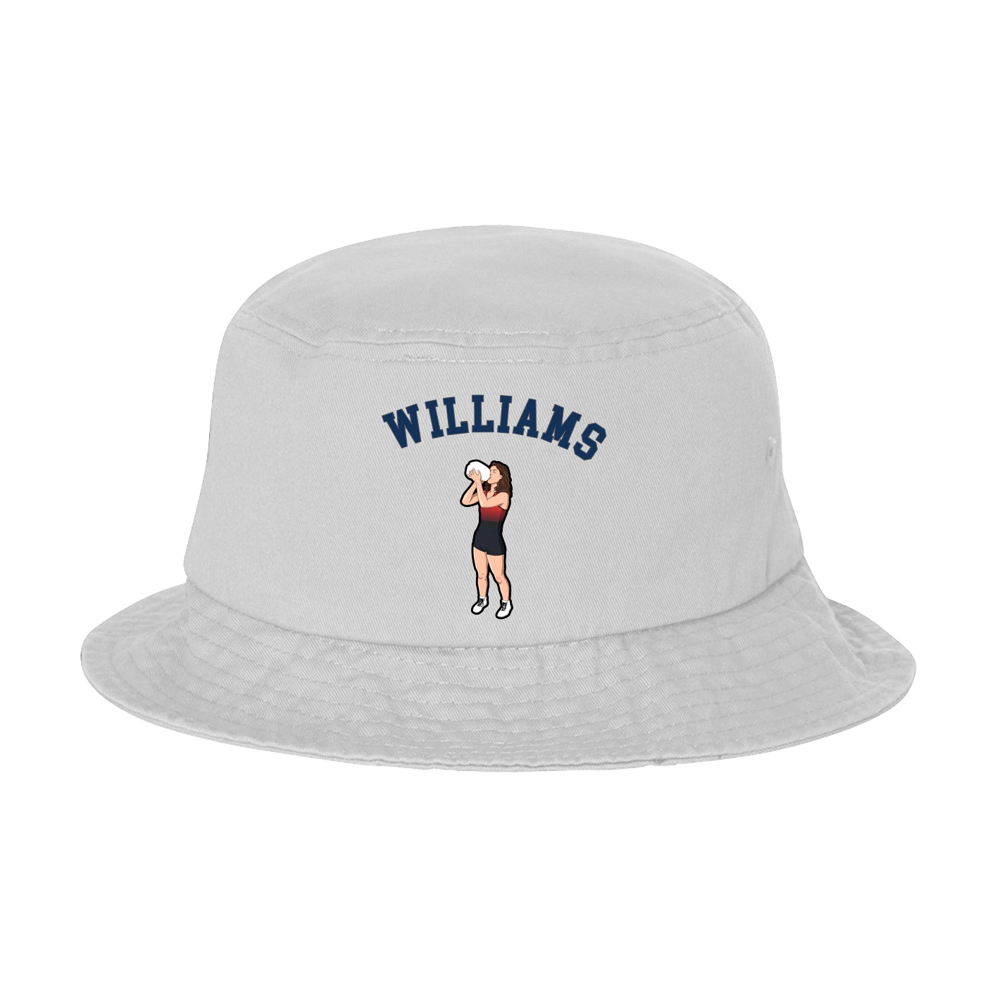 Bucket Cap — Shirsey Arch in White