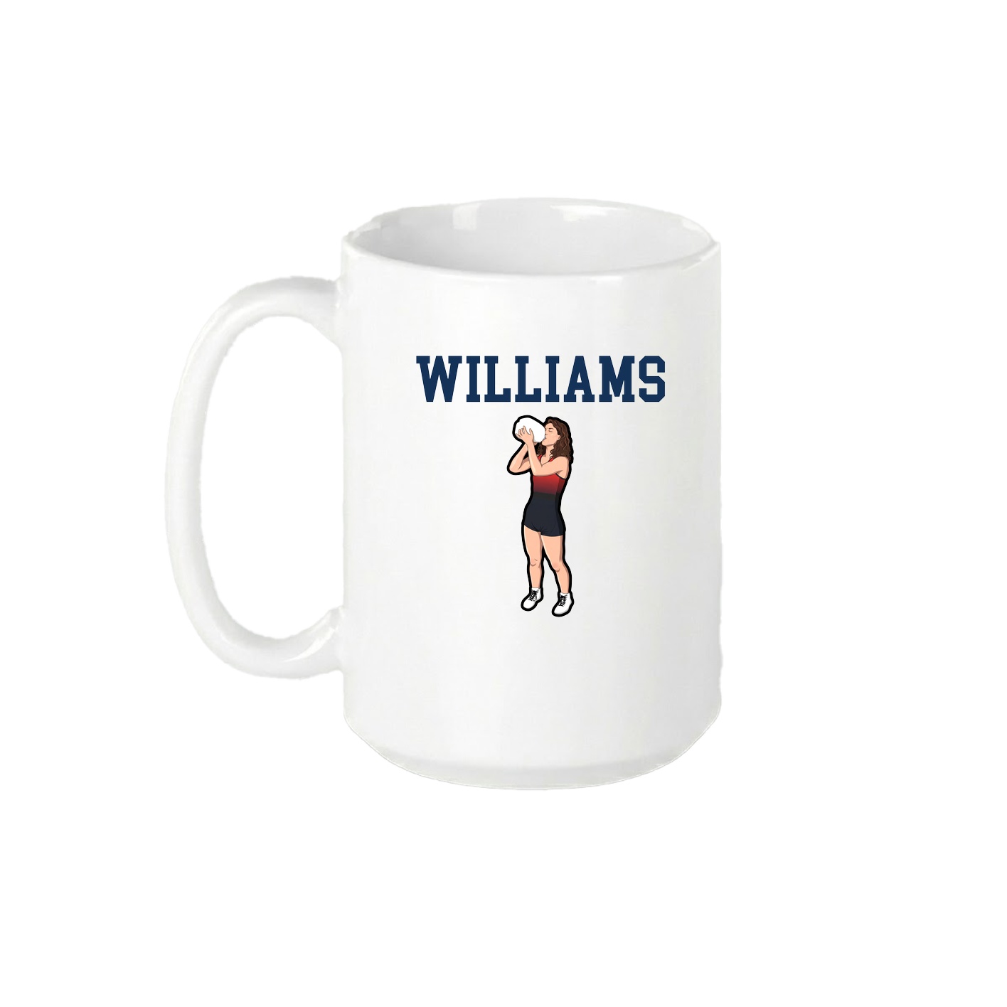 15oz Coffee Mug — Shirsey in White