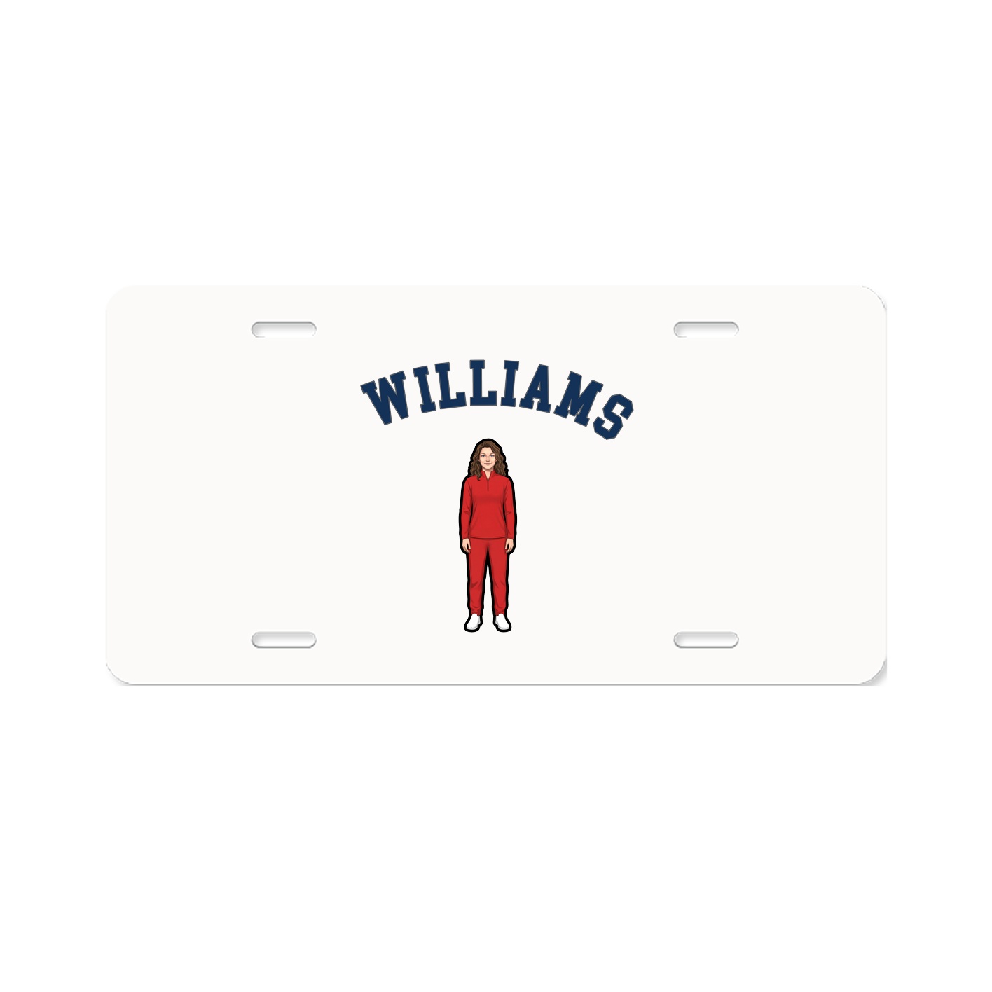 License Plate — Shirsey Arch in Classic