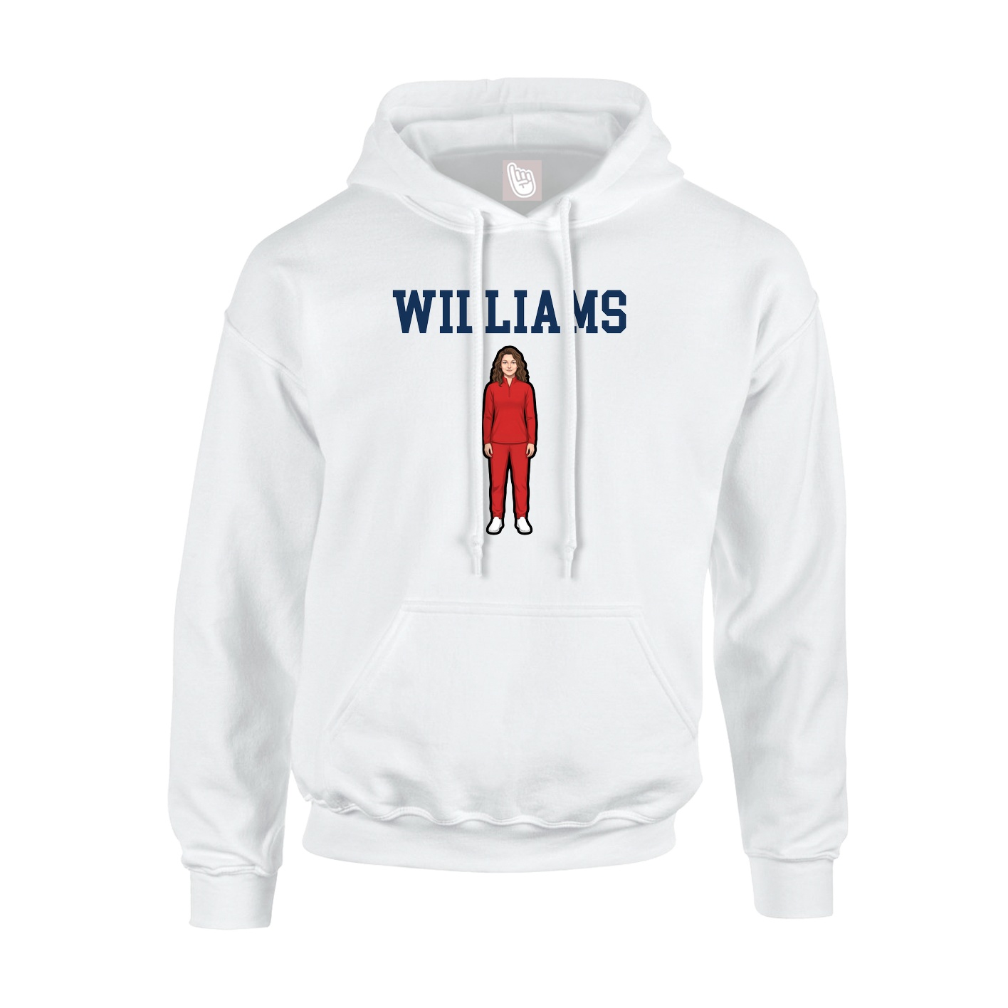 Youth Hoodie — Shirsey in White