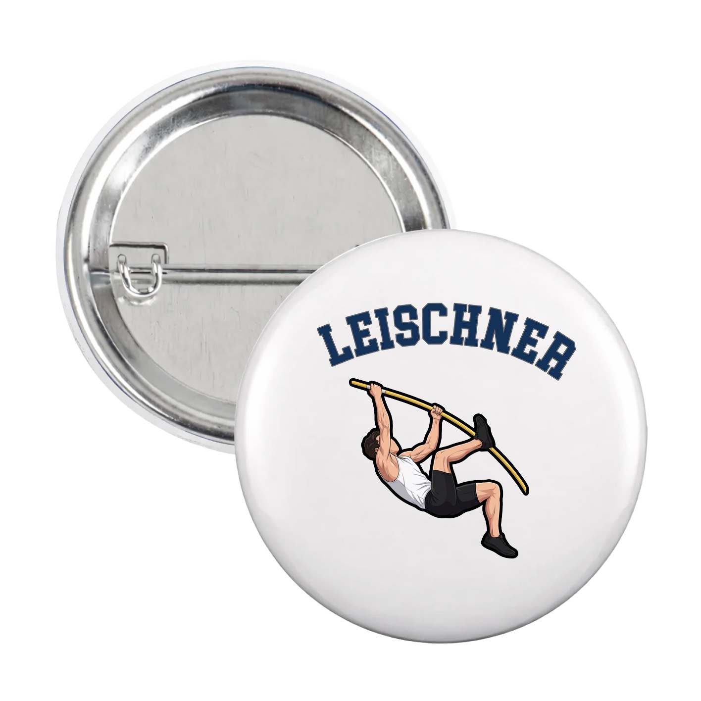 Game Day Button — Shirsey Arch in White