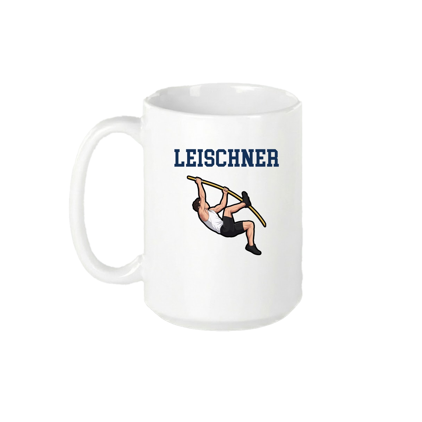 15oz Coffee Mug — Shirsey in White