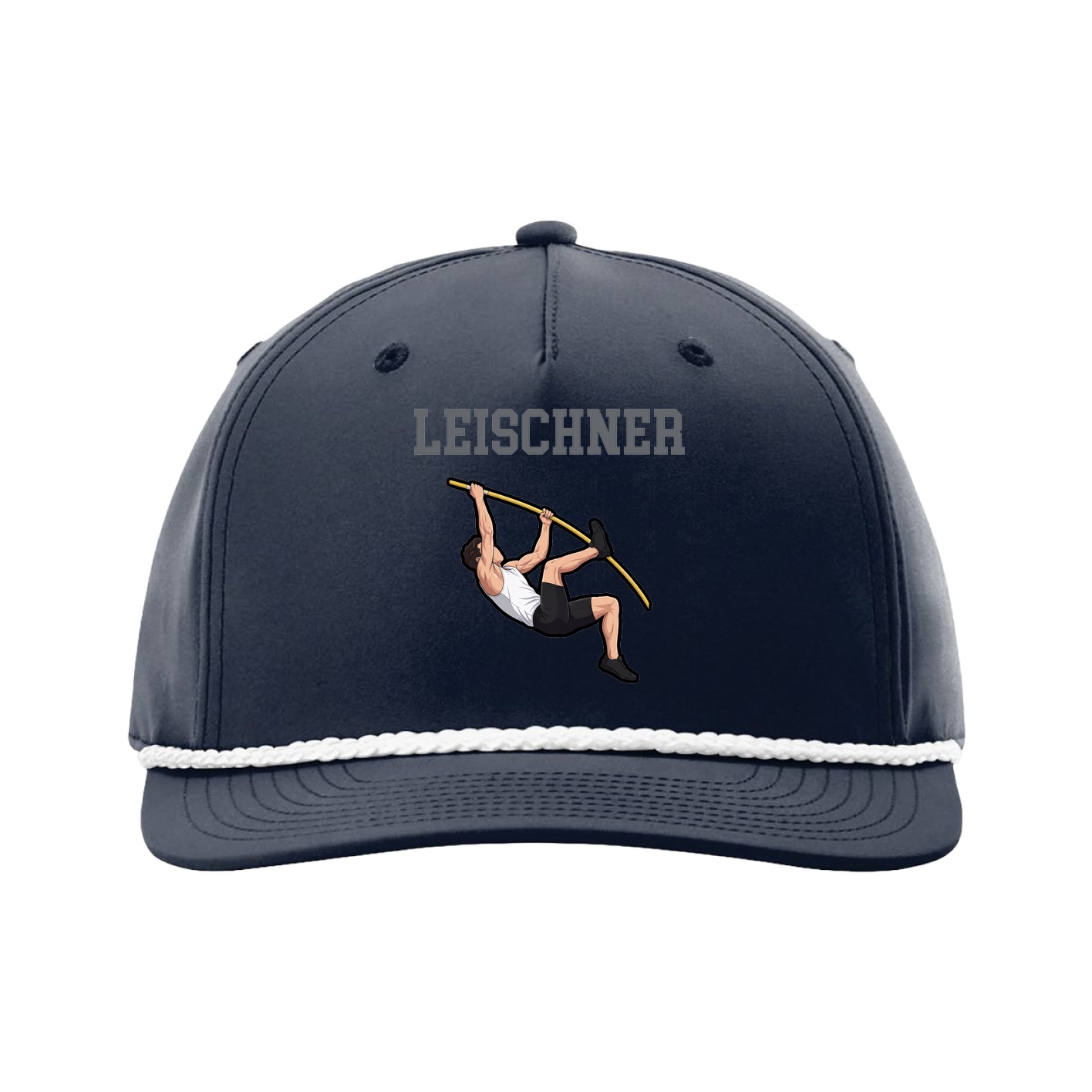 Five-Panel Classic Rope Cap — Shirsey in Navy