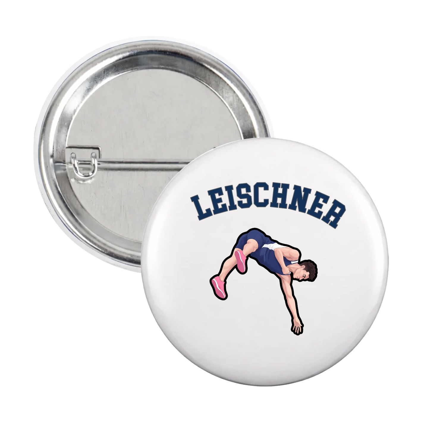 Game Day Button — Shirsey Arch in White