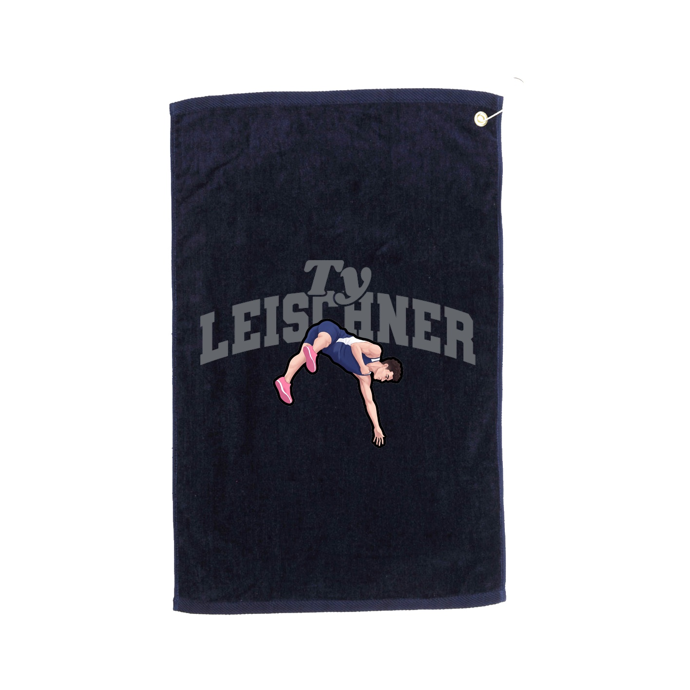 Golf Towel — Signature Arch in Navy