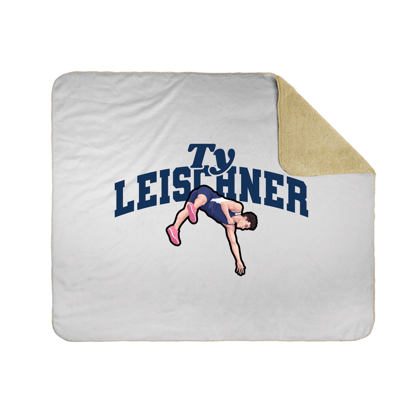 Throw Blanket — Signature Arch in White