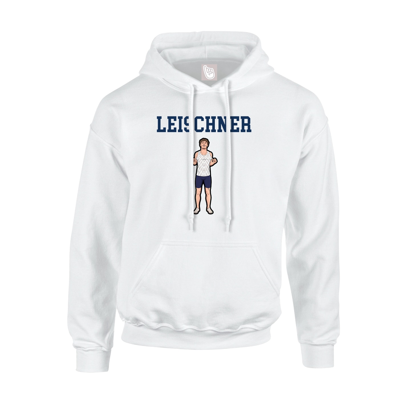 Hoodie — Shirsey in White