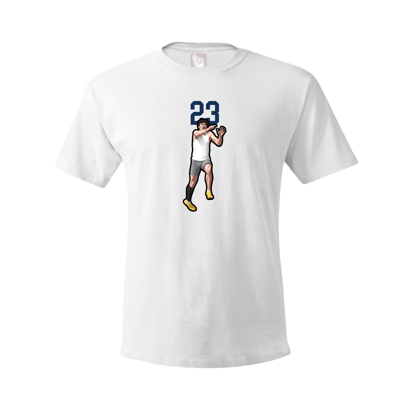 Tee — Number Top in White