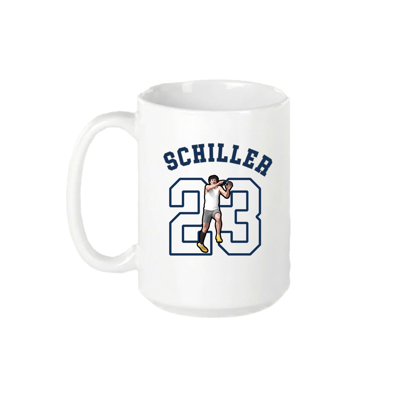 15oz Coffee Mug — Shirsey Arch in White