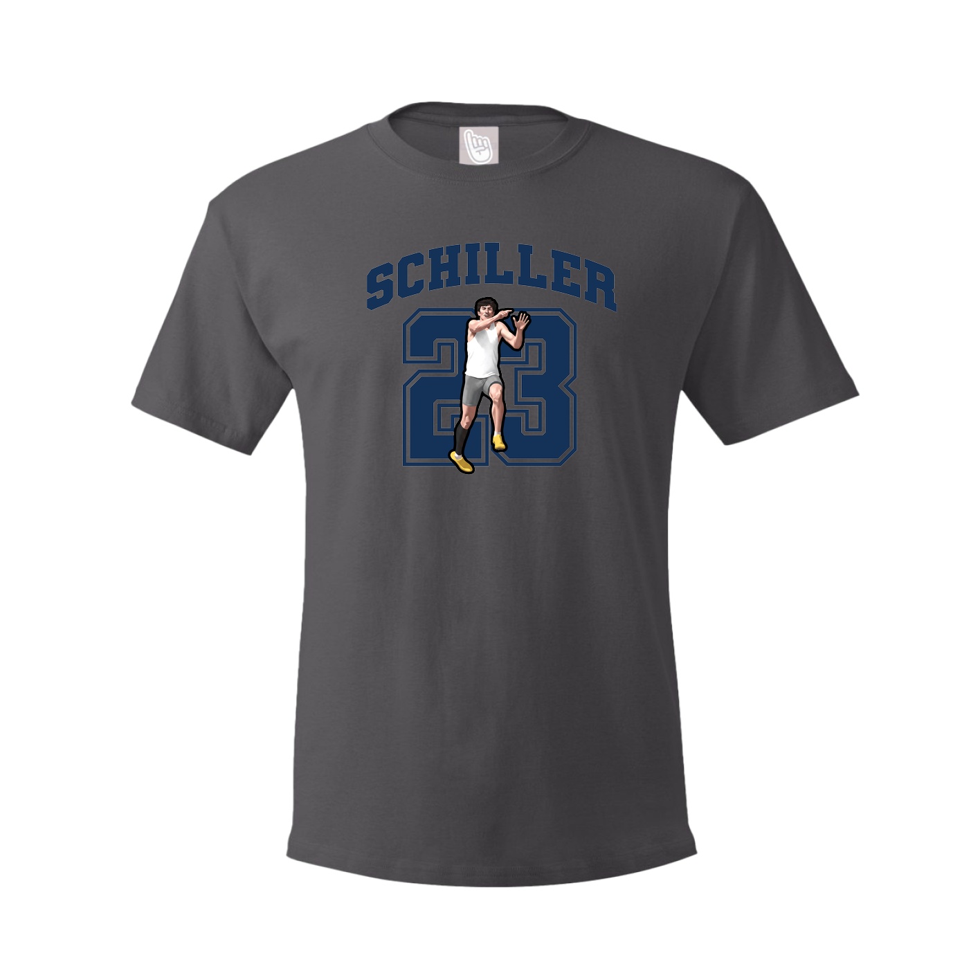 Tee — Number in Grey