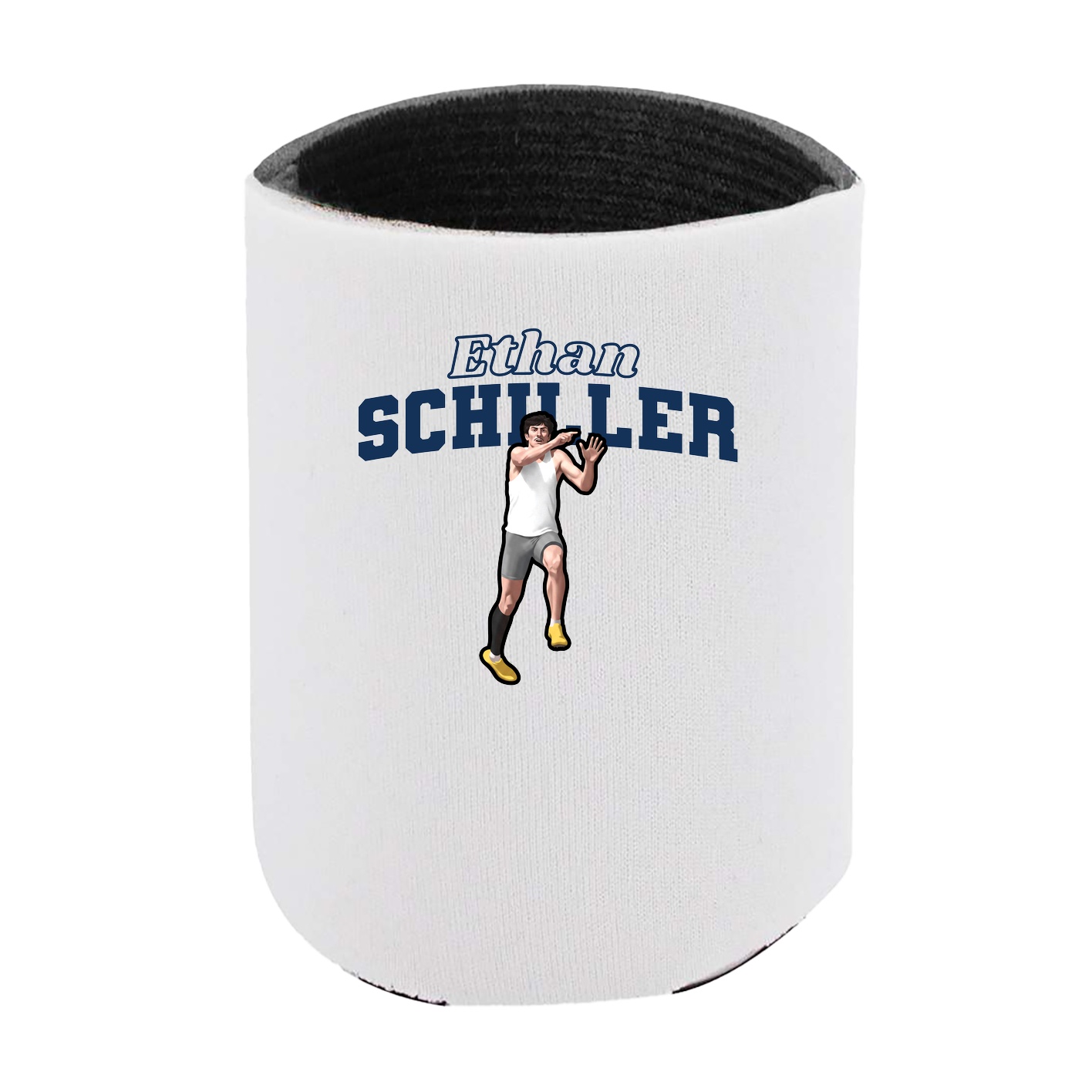 Can Holder — Name Arch in White