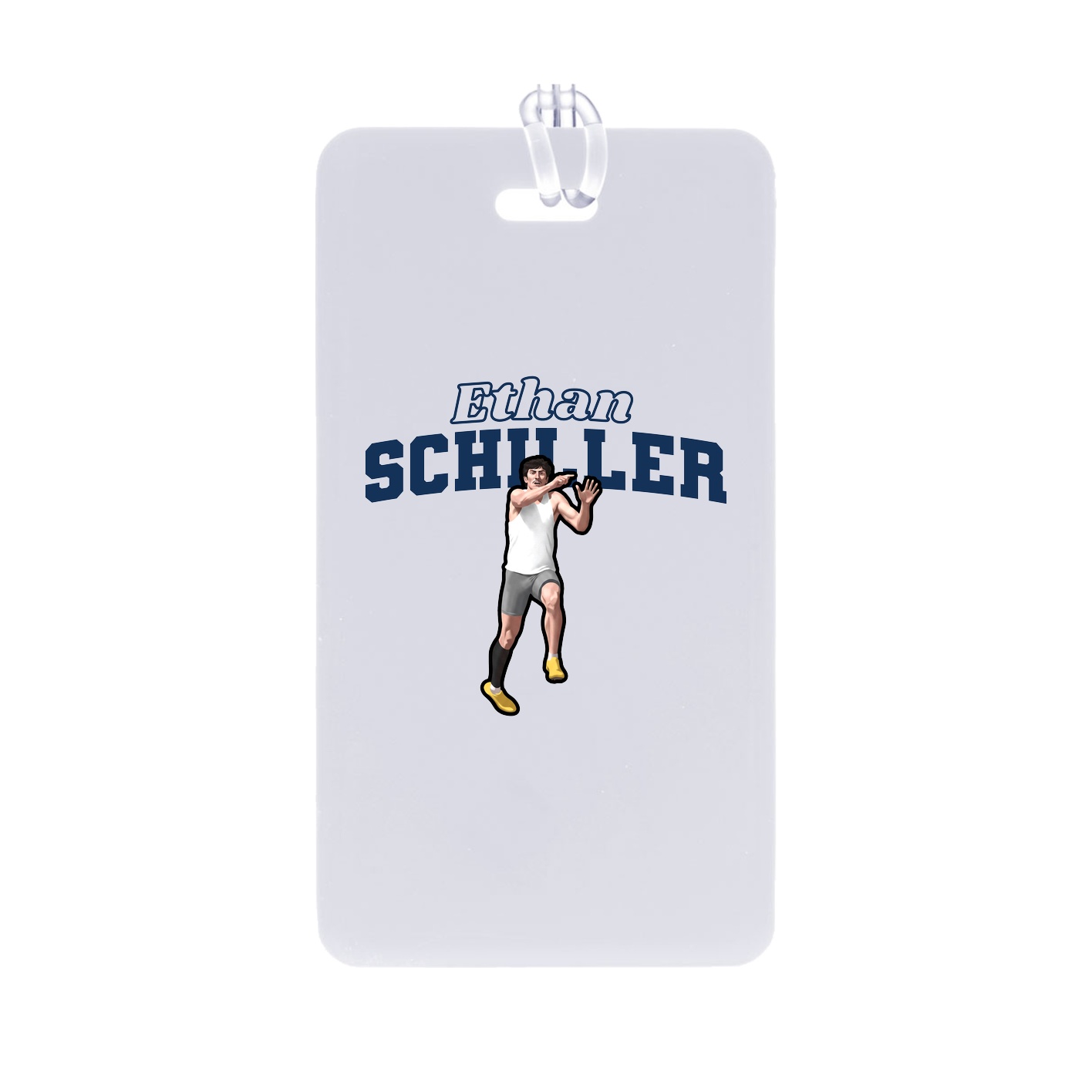 Bag Tag — Name Arch in Classic